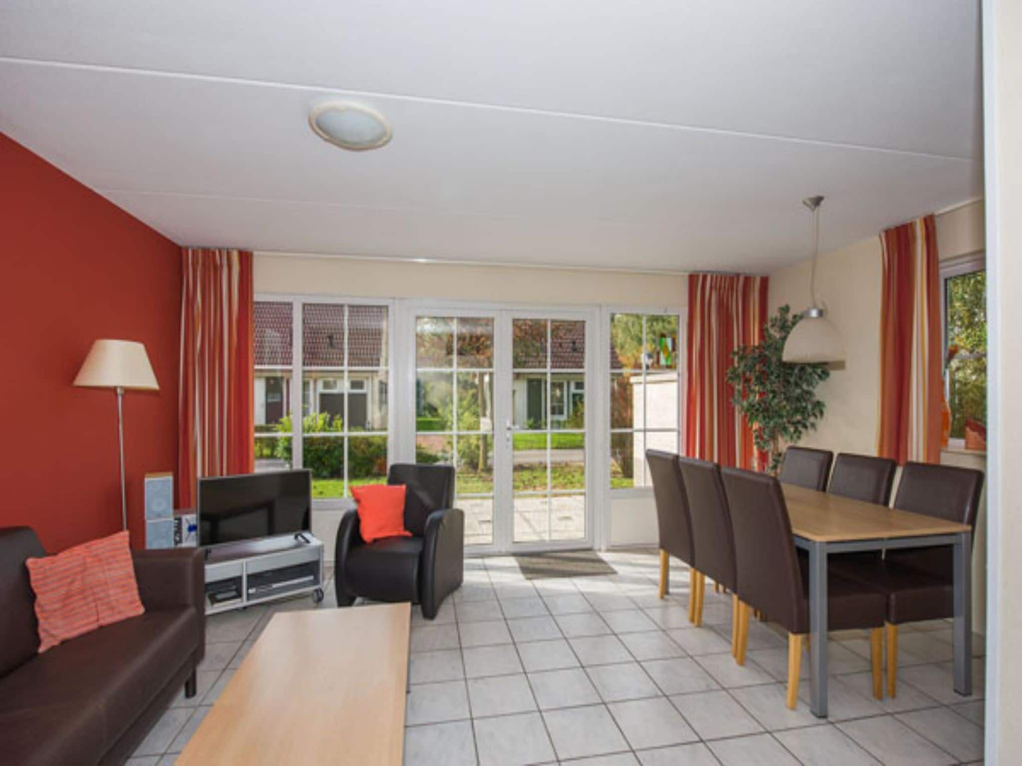 De woonkamer van Vakantiepark Hellendoorn 3 in Hellendoorn