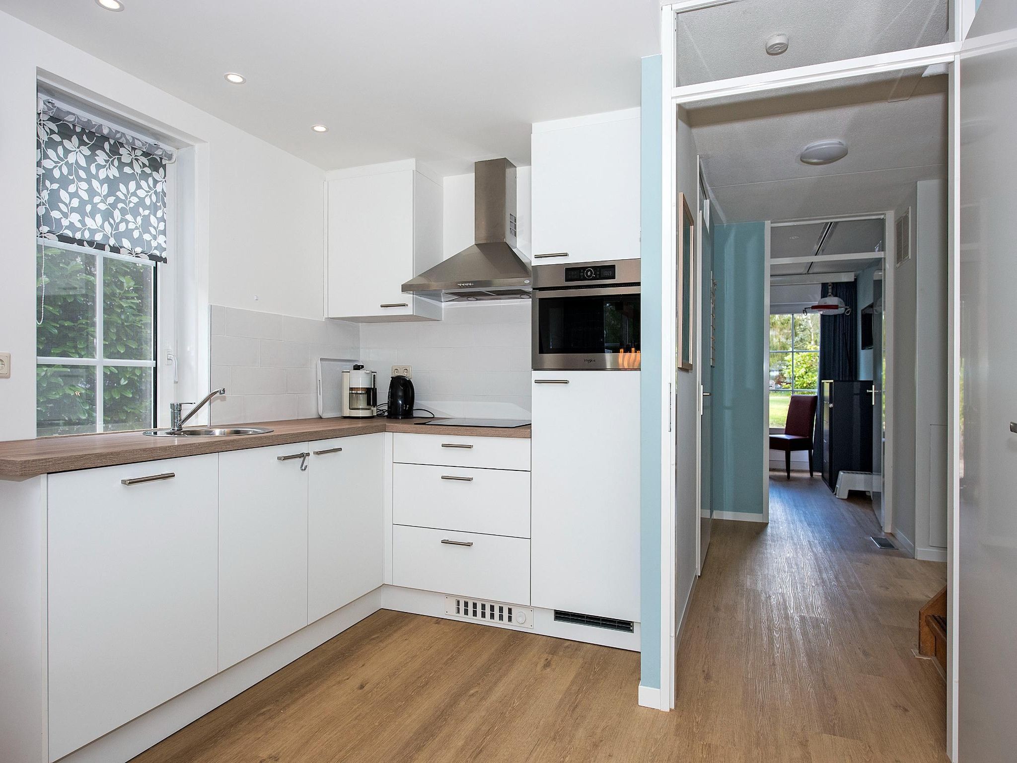 De keuken van Vakantiepark Hellendoorn 4 in Hellendoorn