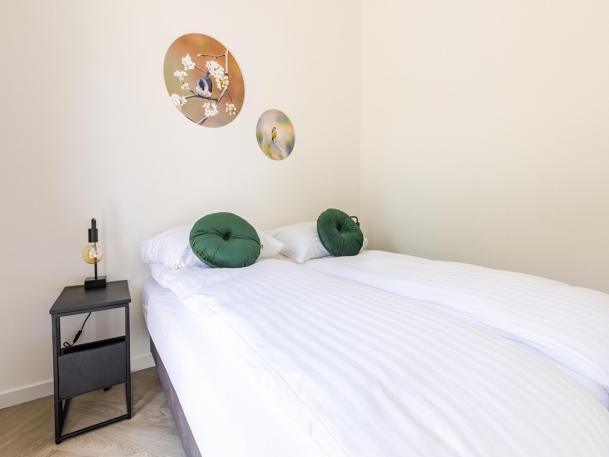 Een slaapkamer van Vakantiepark Molenvelden 8 in Veldhoven