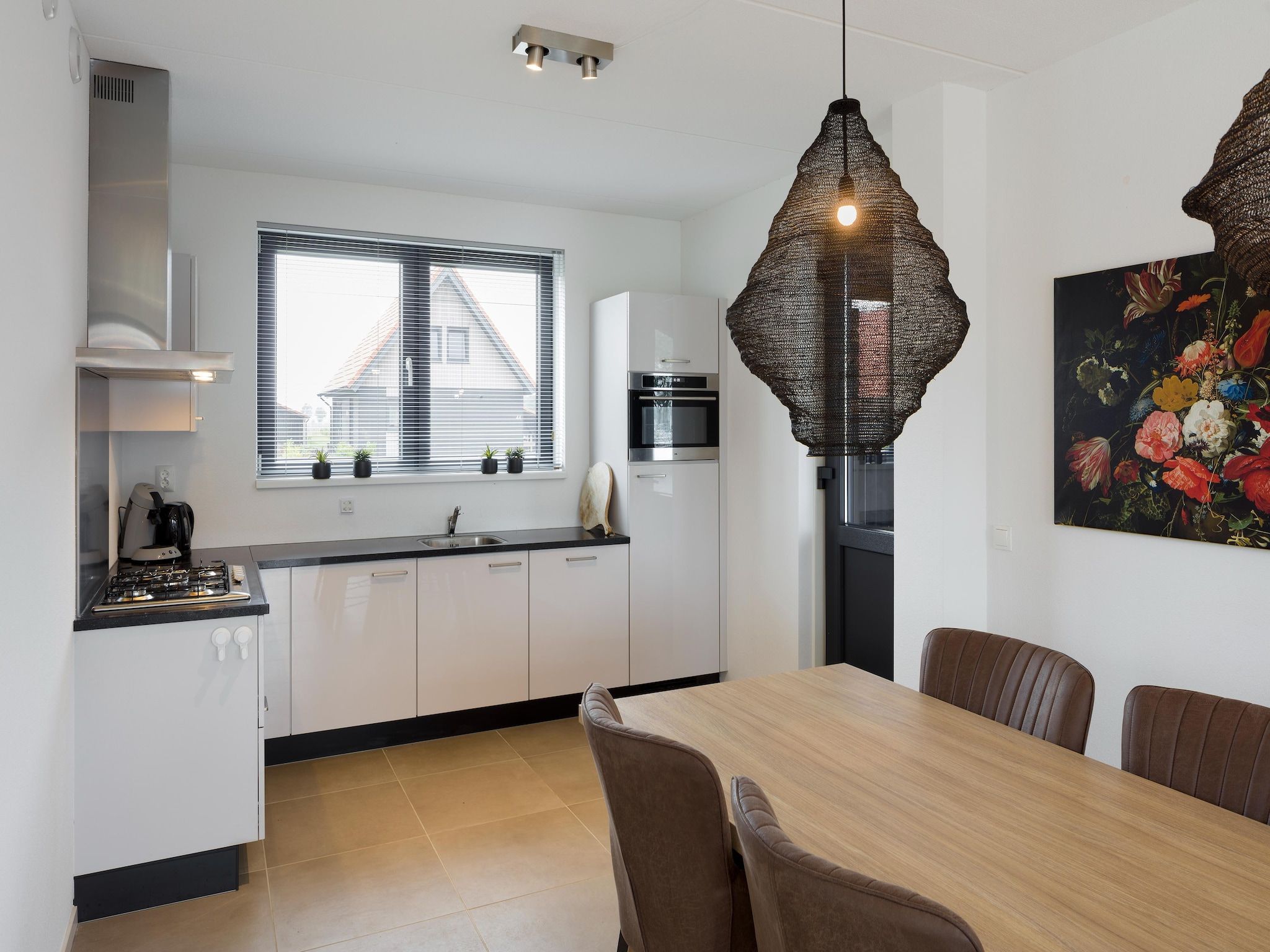 De eetkamer van Waterstaete Ossenzijl 4 in Ossenzijl