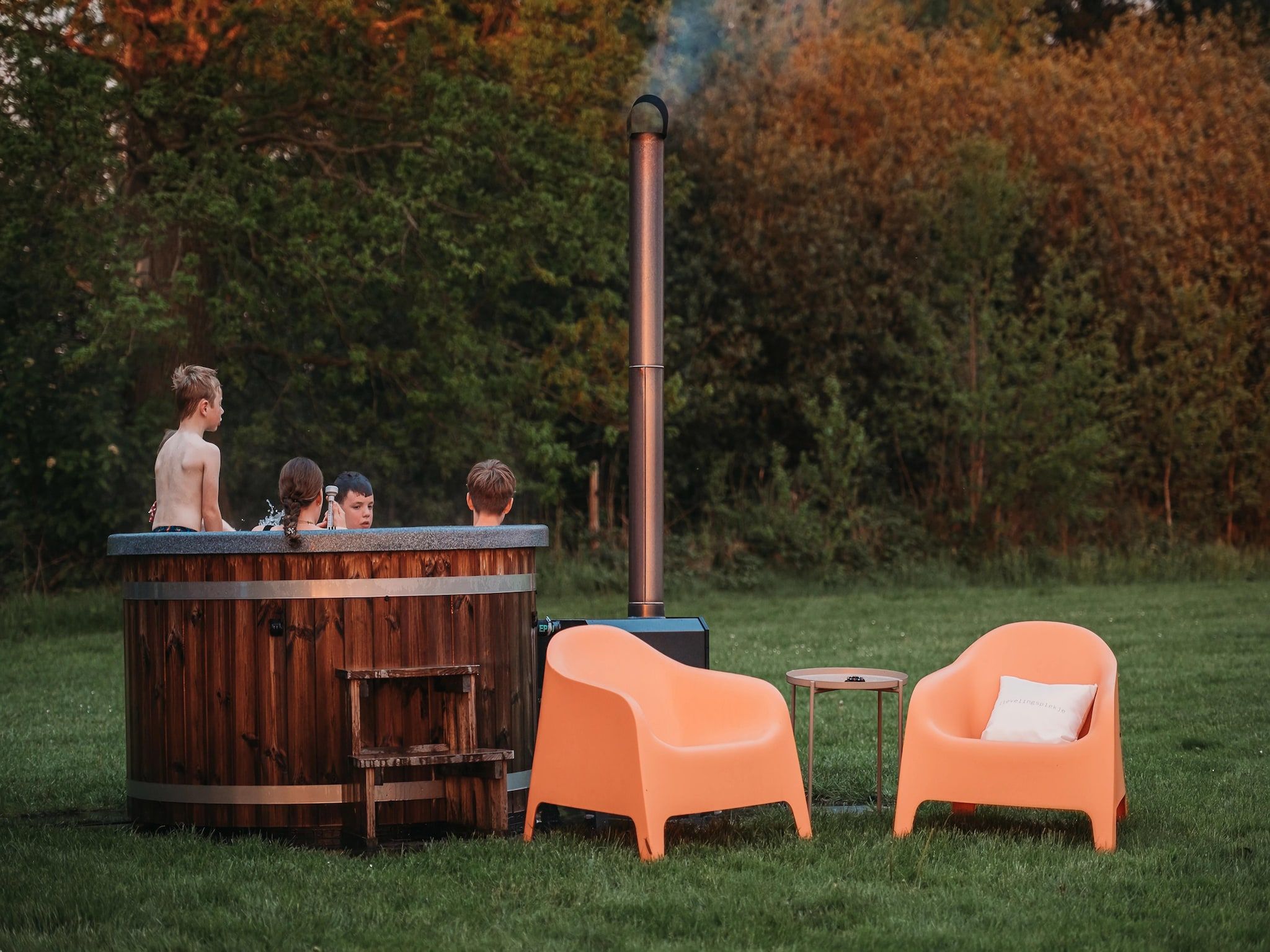 Wellness bij Acker Lodges 4 in Ruinerwold