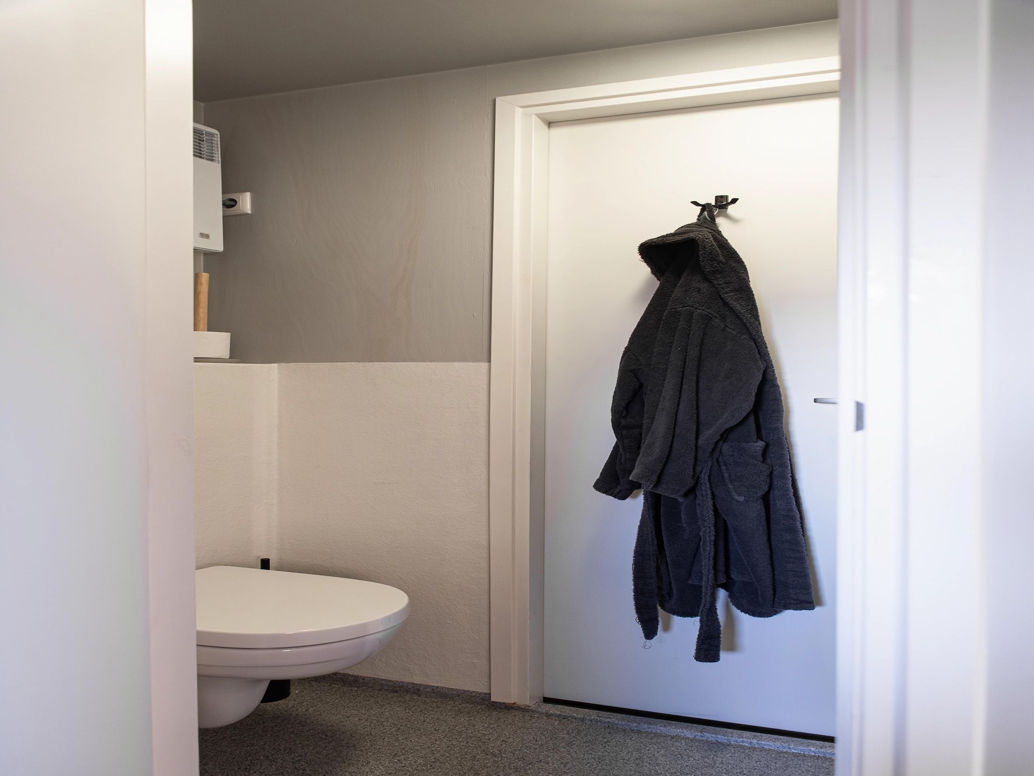 De badkamer van Acker Lodges 4 in Ruinerwold