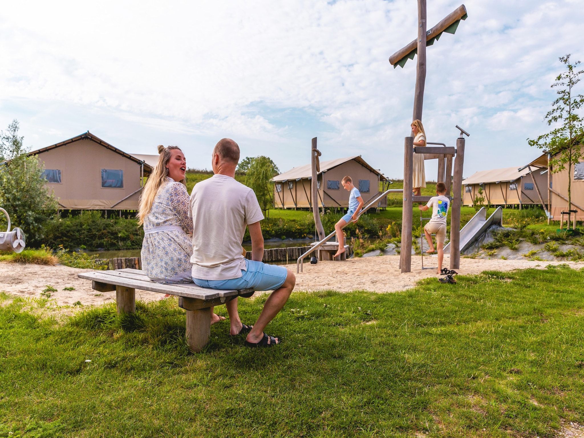 Parkfaciliteiten bij Villavakantiepark IJsselhof 12 in Andijk