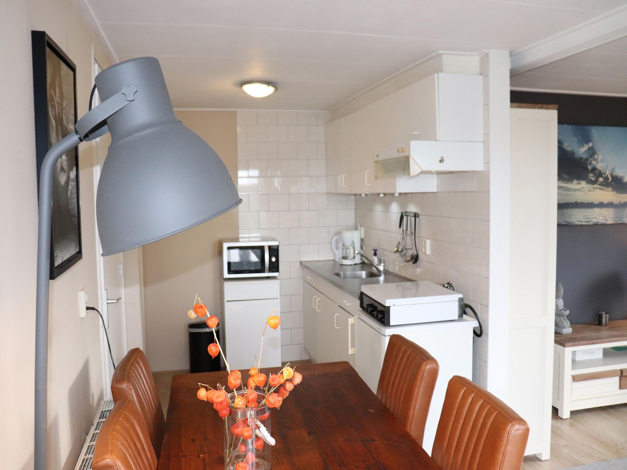 De eetkamer van De Kerkereed in Donkerbroek
