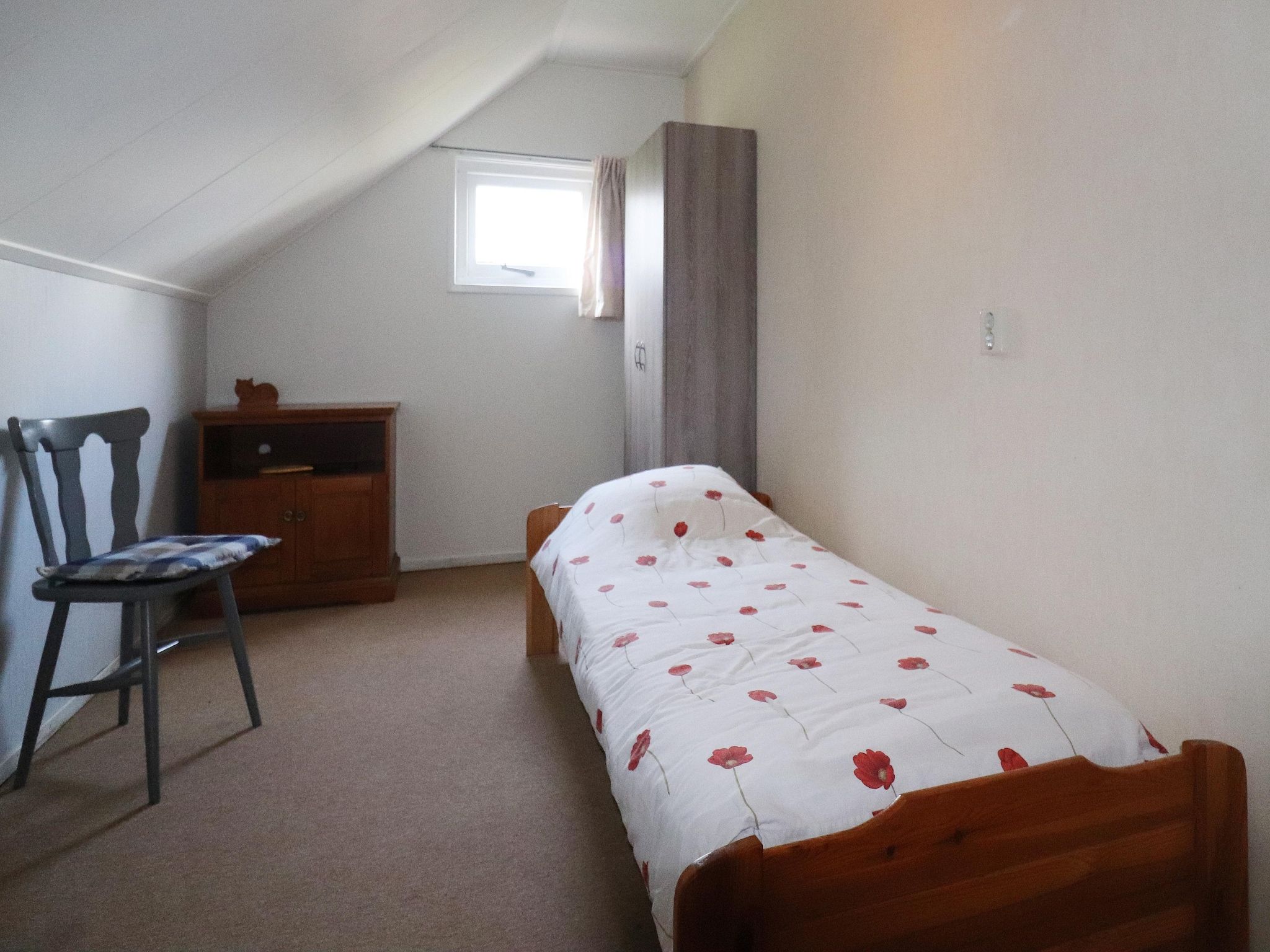 Een slaapkamer van De Kerkereed in Donkerbroek