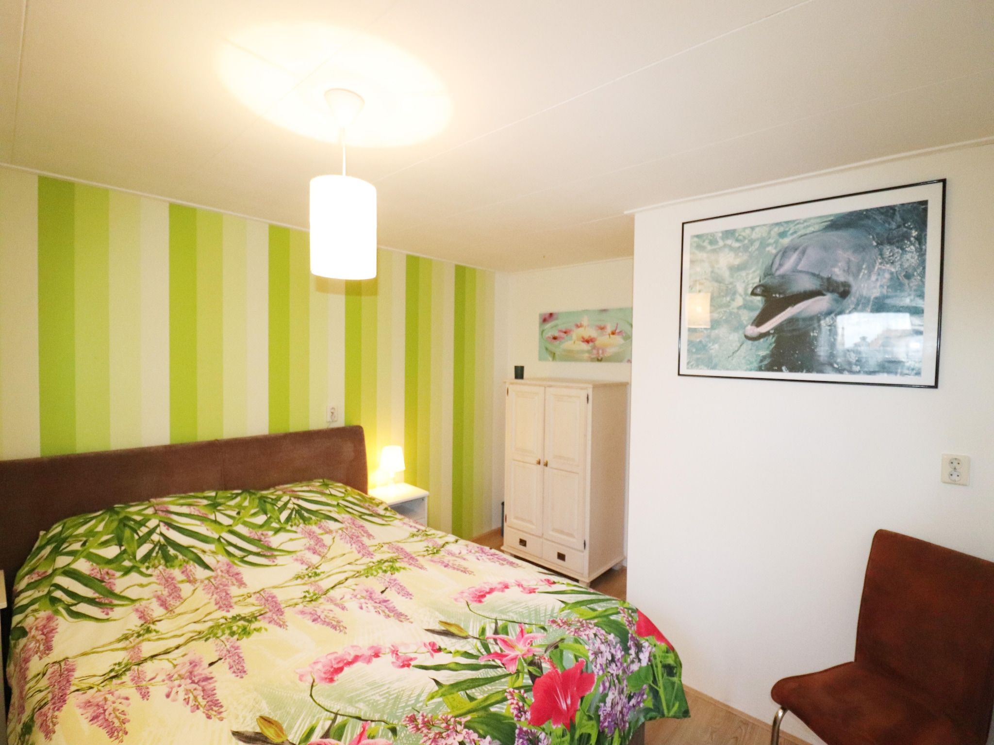 Een slaapkamer van De Kerkereed in Donkerbroek