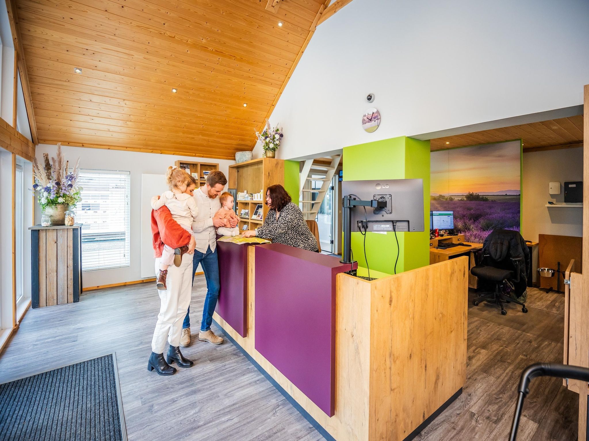 Parkfaciliteiten bij Vakantiepark De Rimboe & De Woeste Hoogte 41 in Hoenderloo