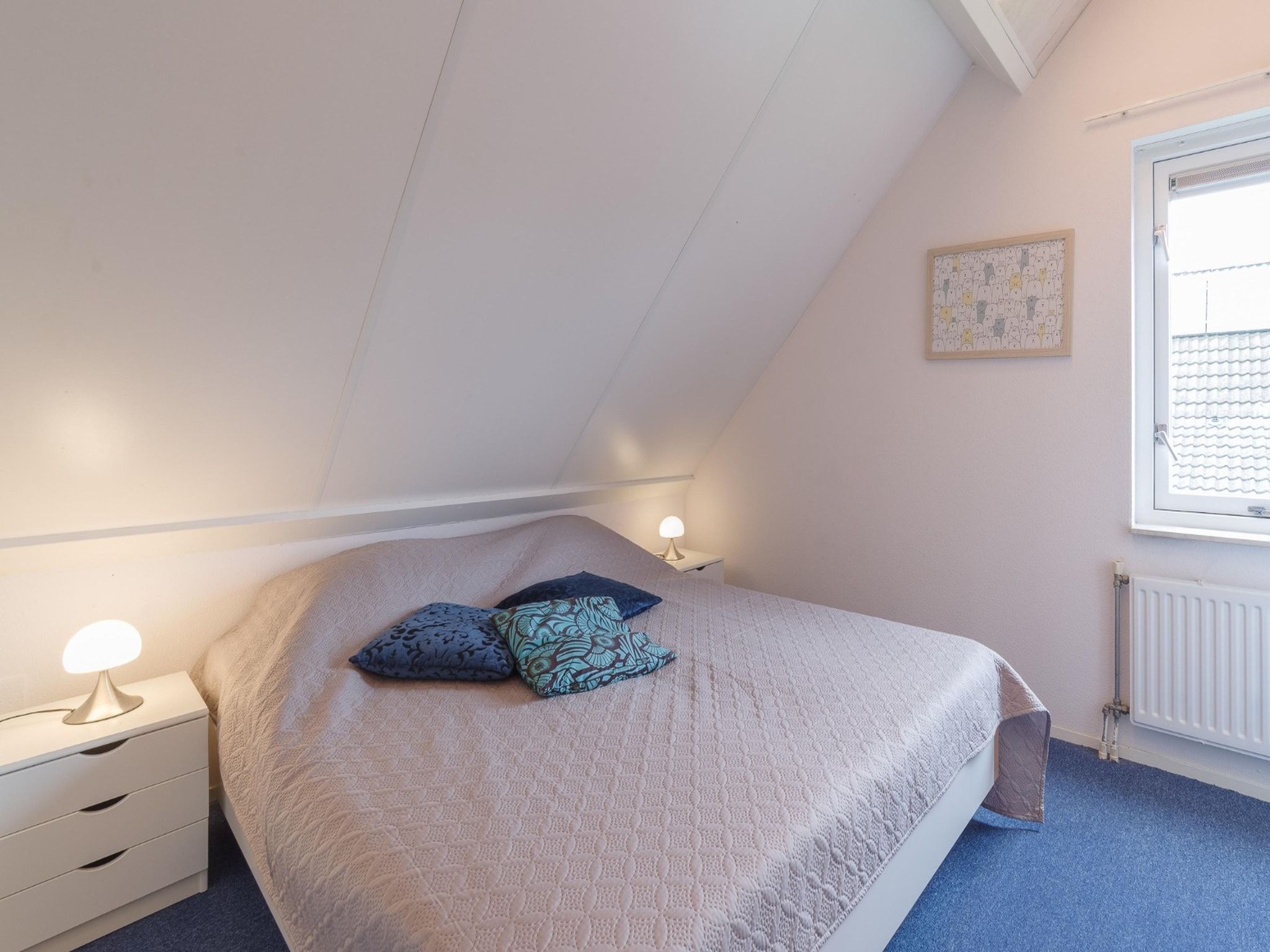 Een slaapkamer van Villapark De Oesterbaai 6 in Wemeldinge