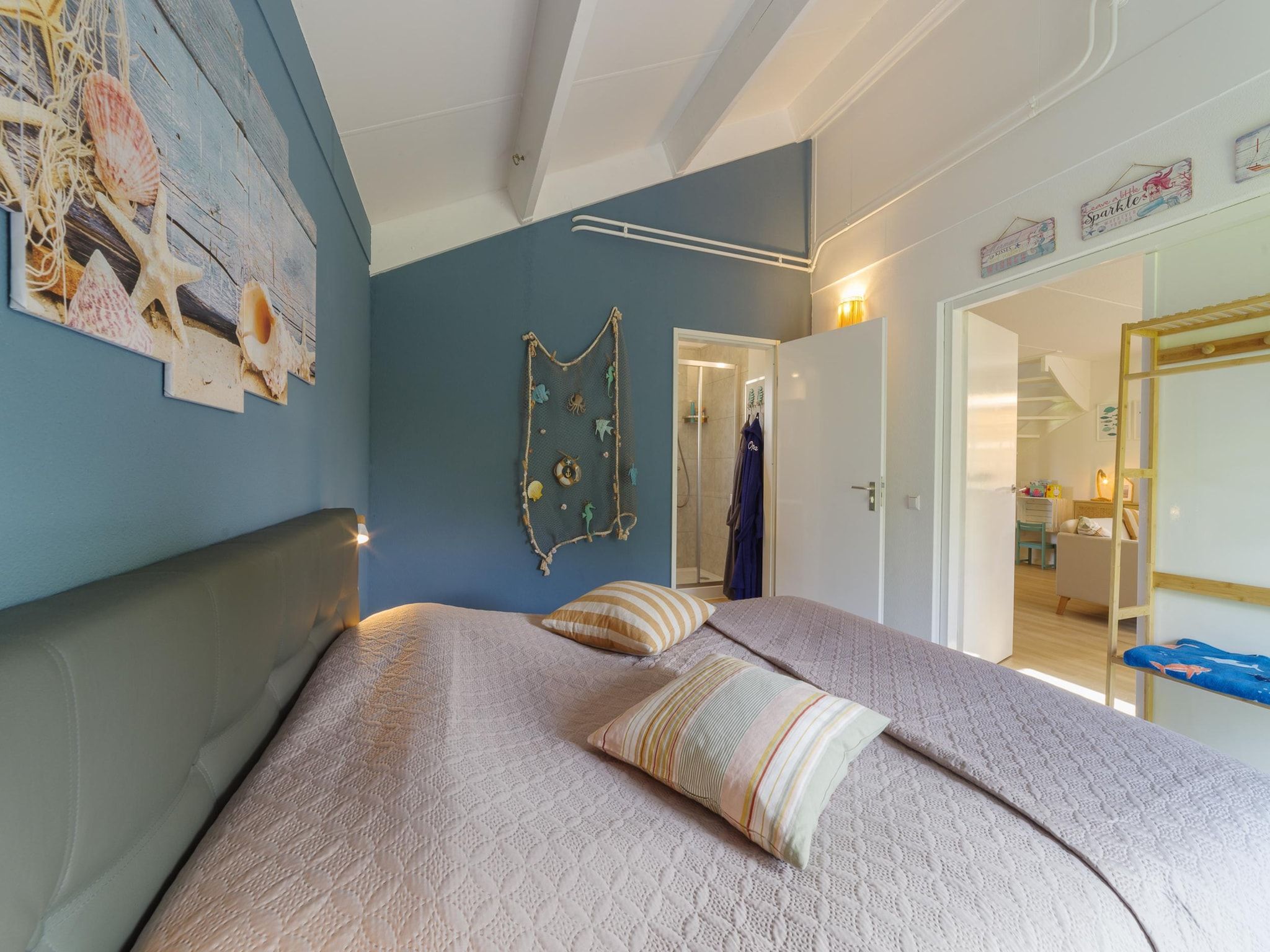 Een slaapkamer van Villapark De Oesterbaai 68 in Wemeldinge