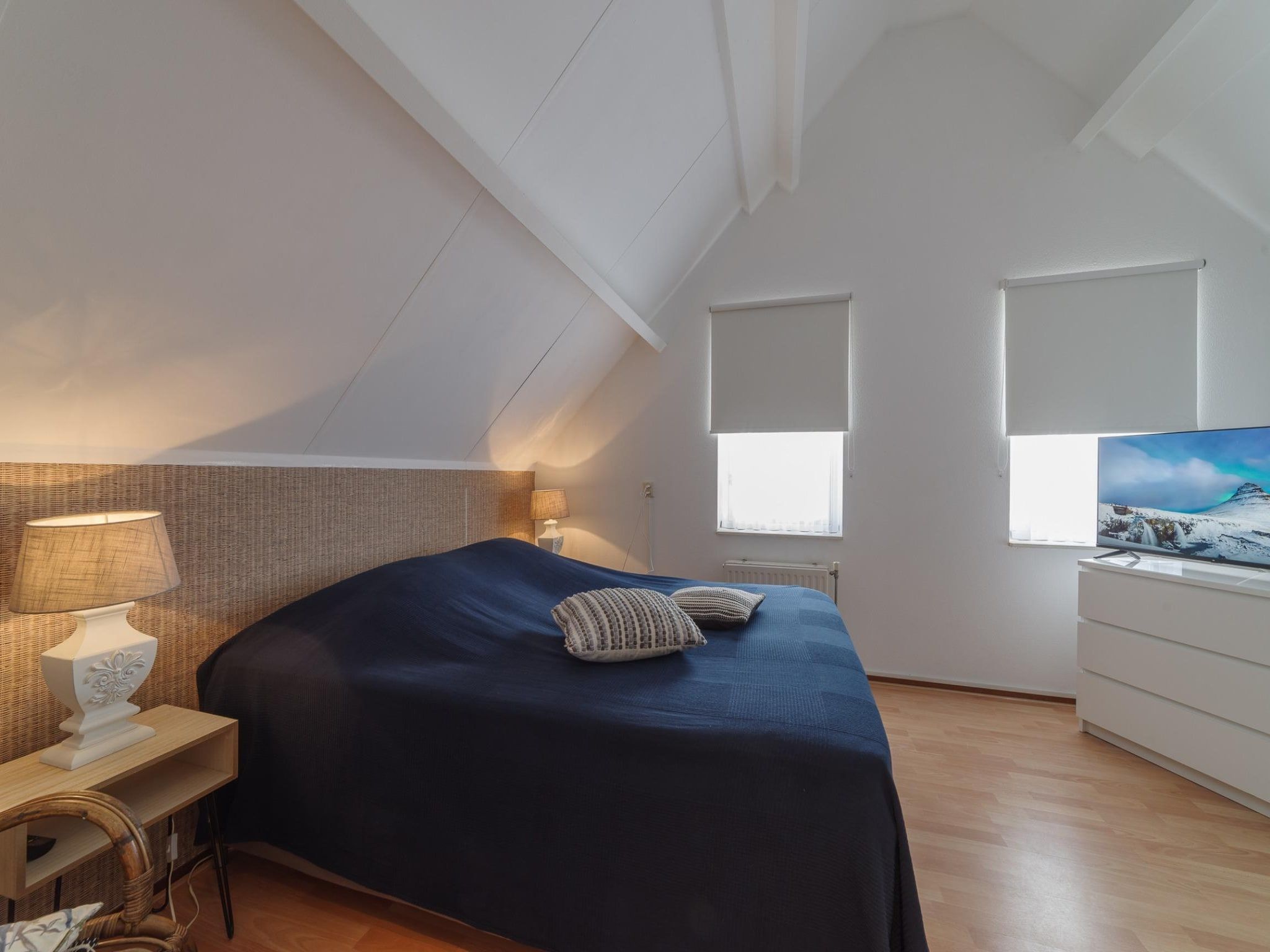 Een slaapkamer van Villapark De Oesterbaai 5 in Wemeldinge