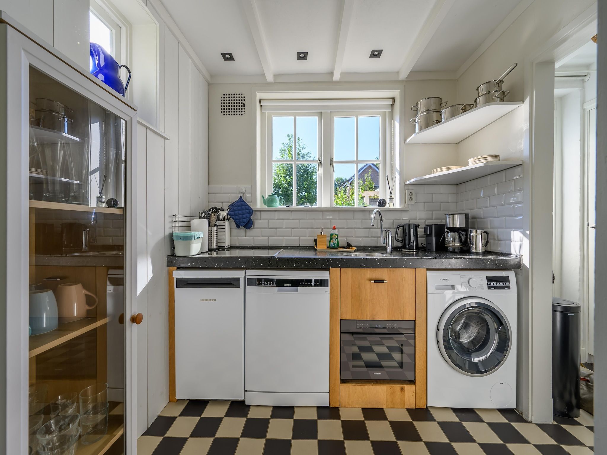 De keuken van Vakantiehuis Fijn in Bergen