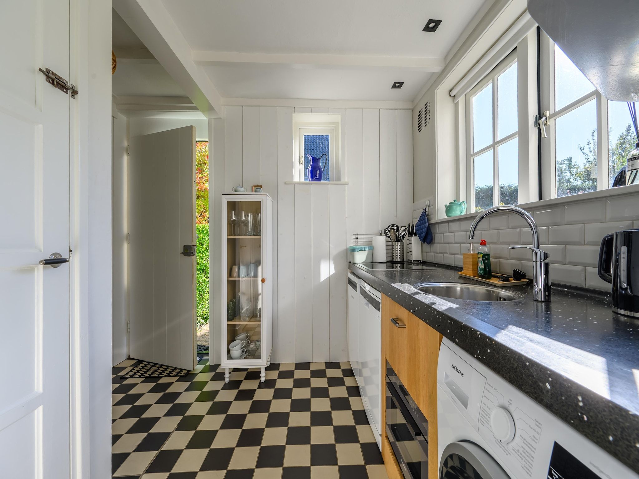De keuken van Vakantiehuis Fijn in Bergen