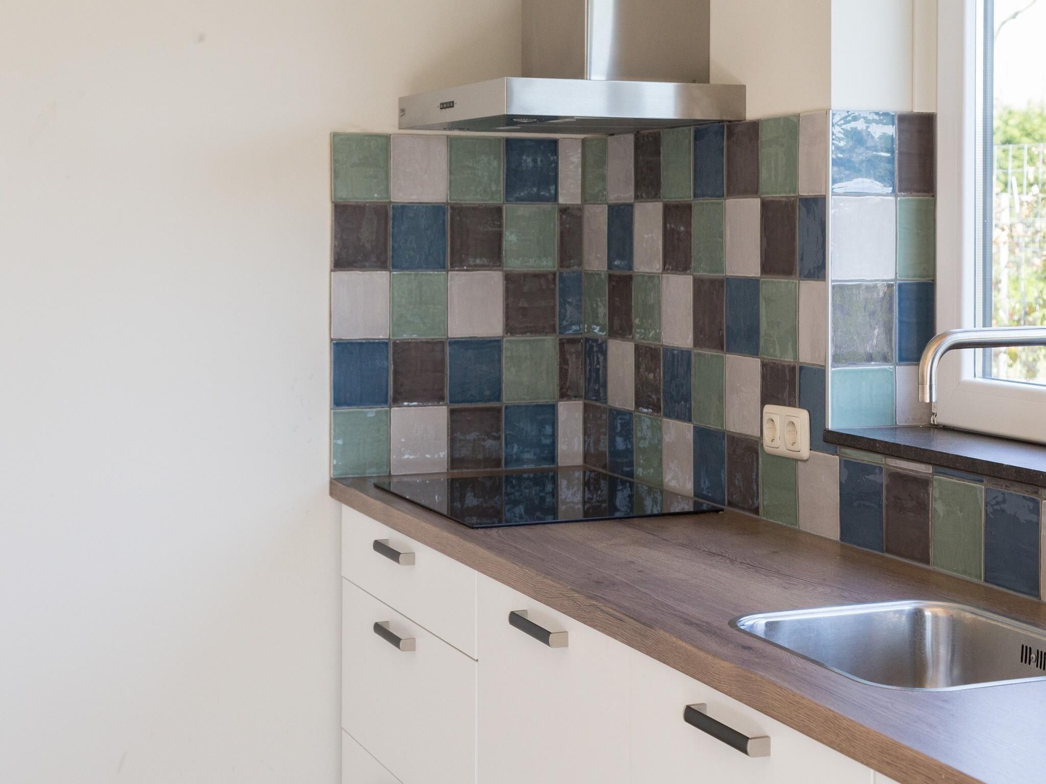 De keuken van Kustwoning Baarland in Zeeland in Baarland