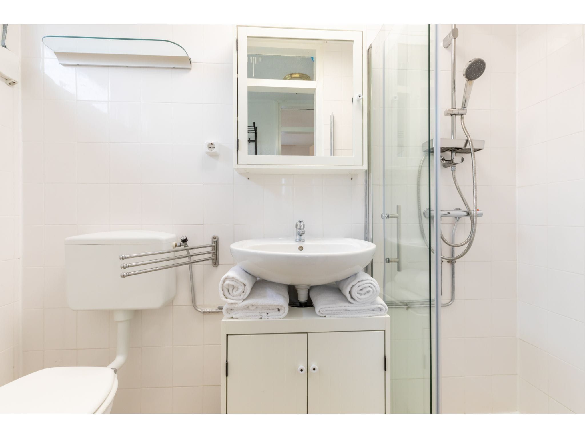 De badkamer van Koekoesbloemwei 90 in Kortgene