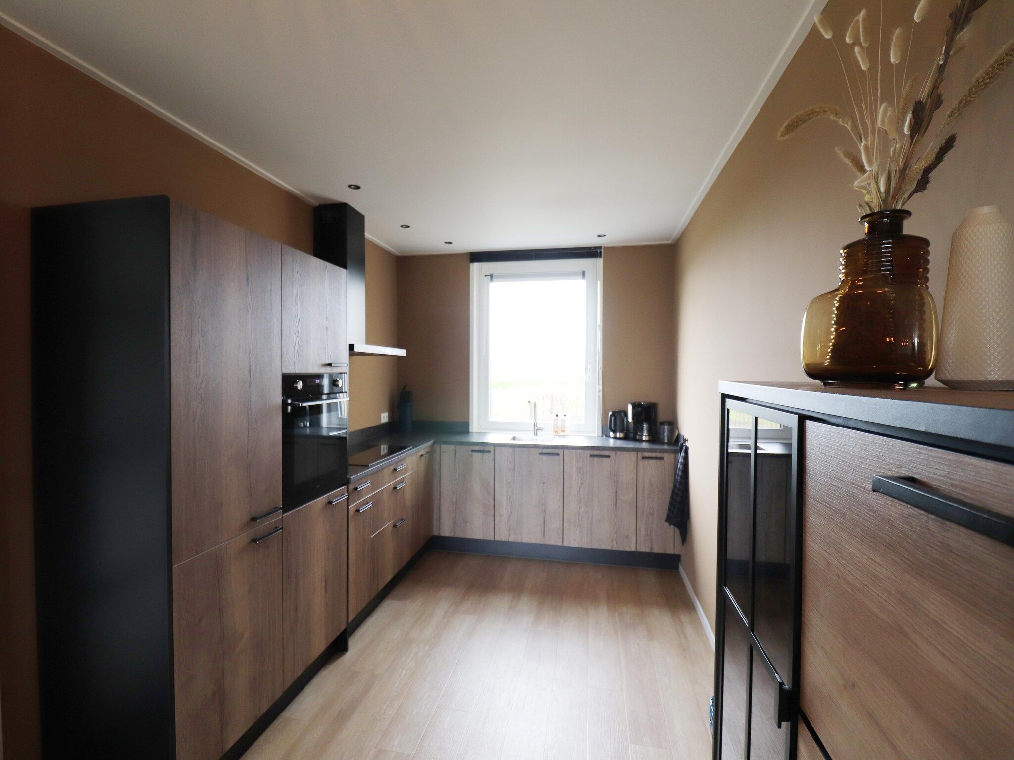 De keuken van Friese Villa in Leons in Leons