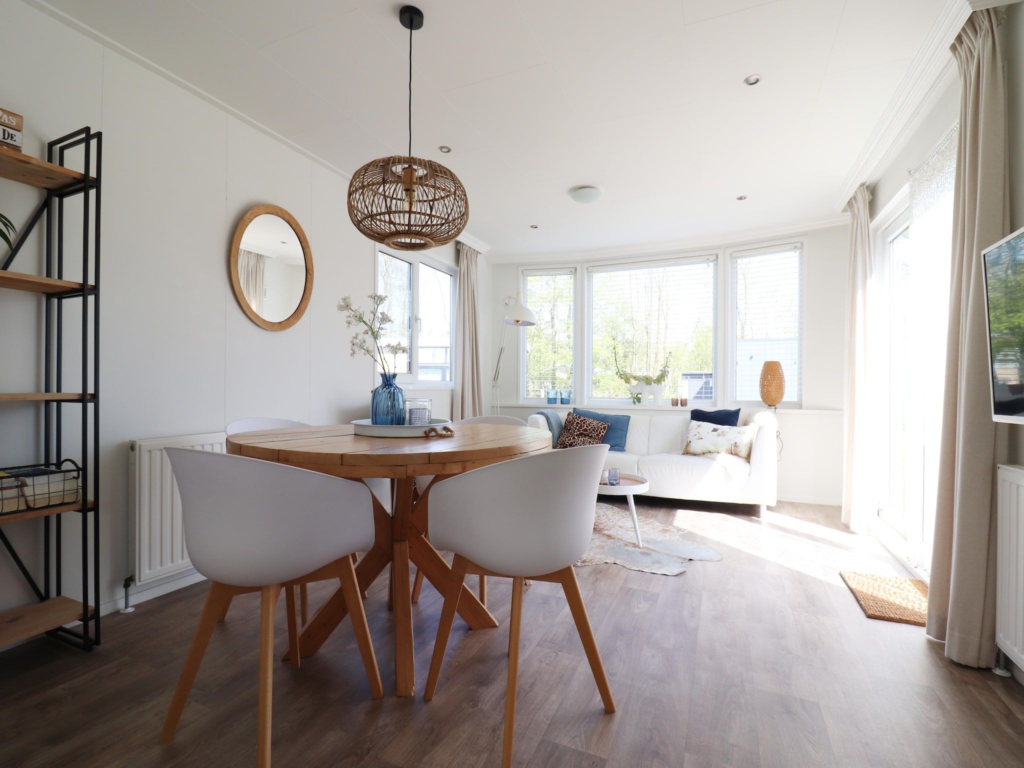 De eetkamer van De Lanterfanter in Grou