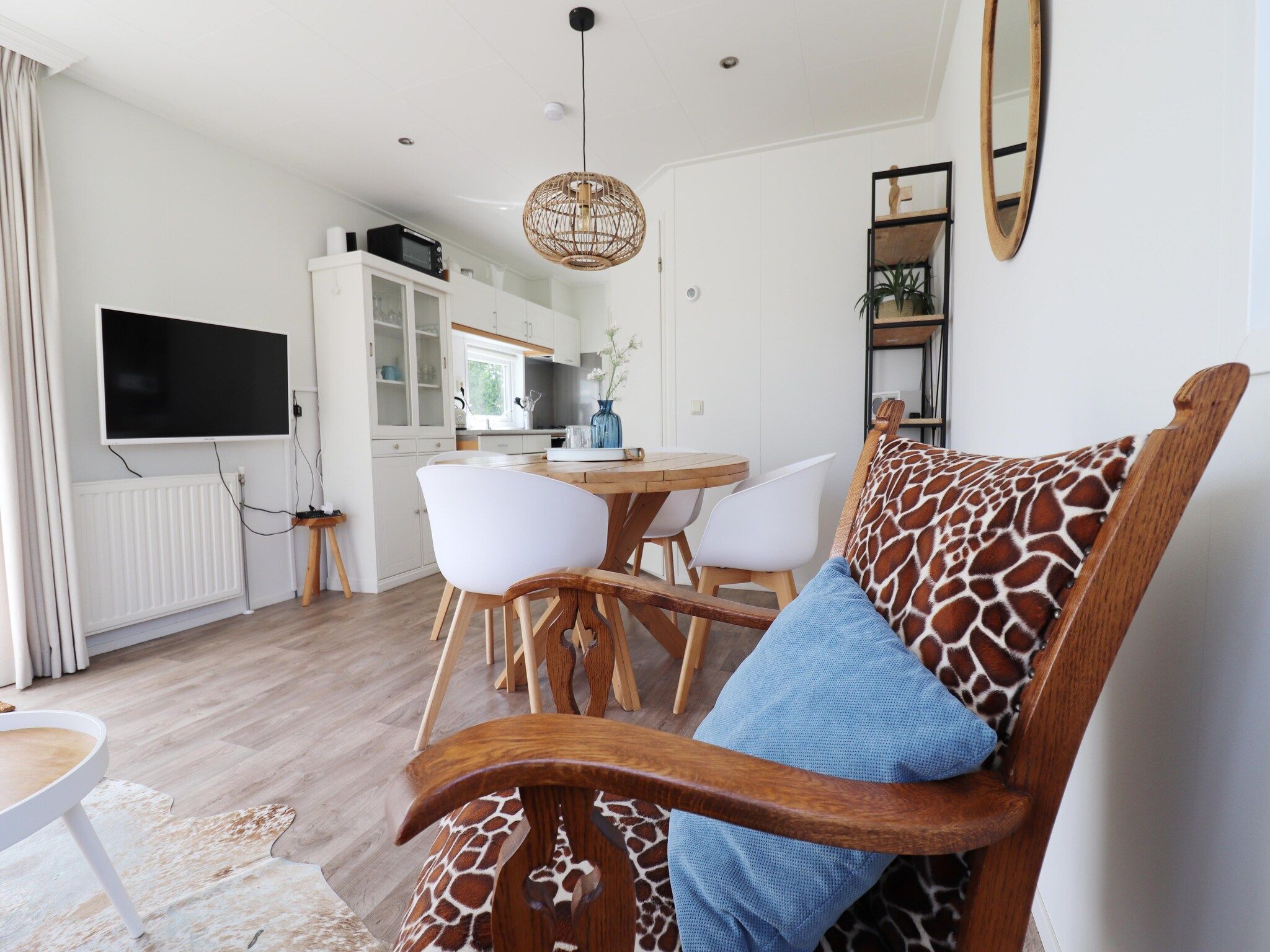 De woonkamer van De Lanterfanter in Grou