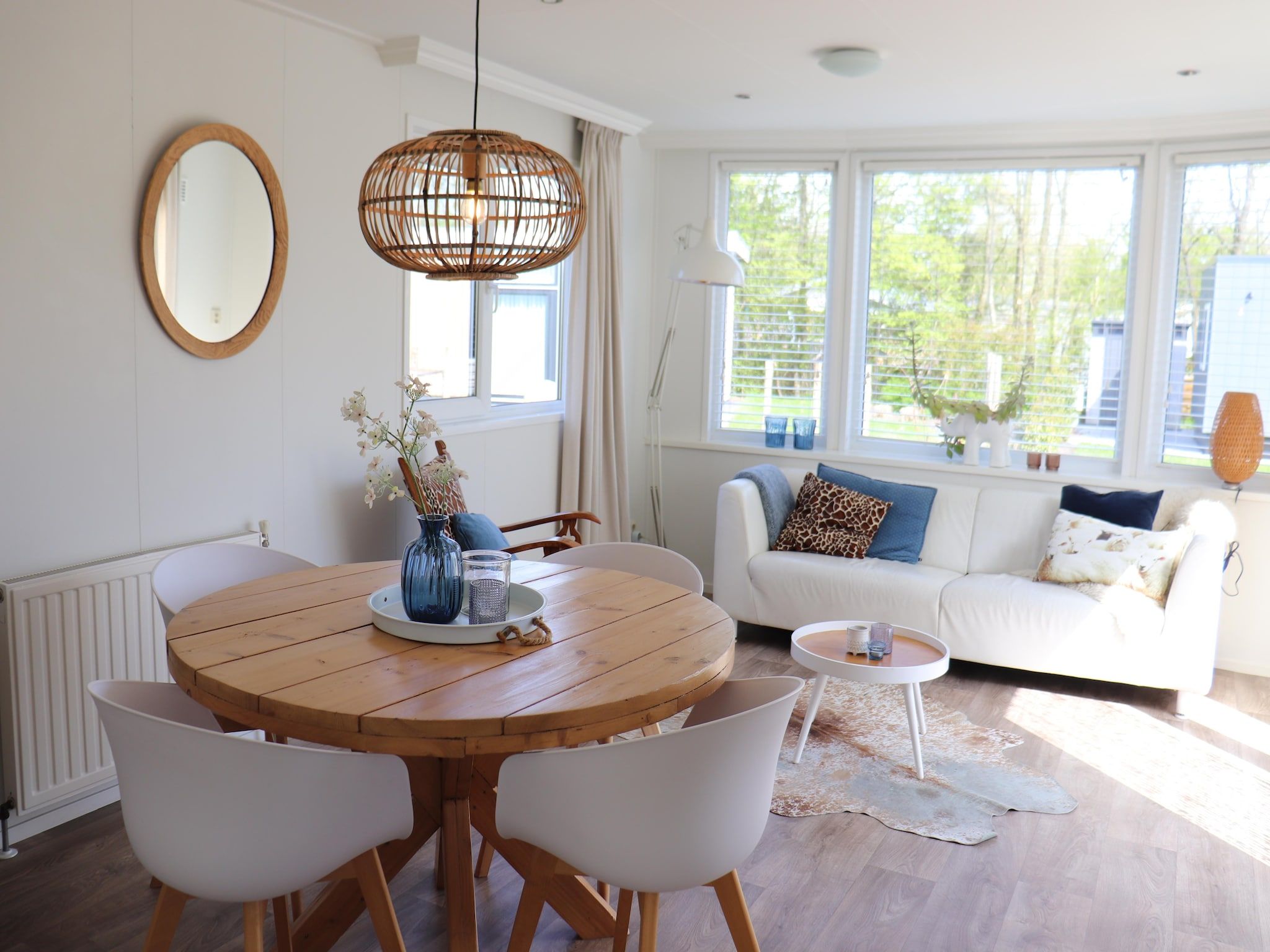 De woonkamer van De Lanterfanter in Grou