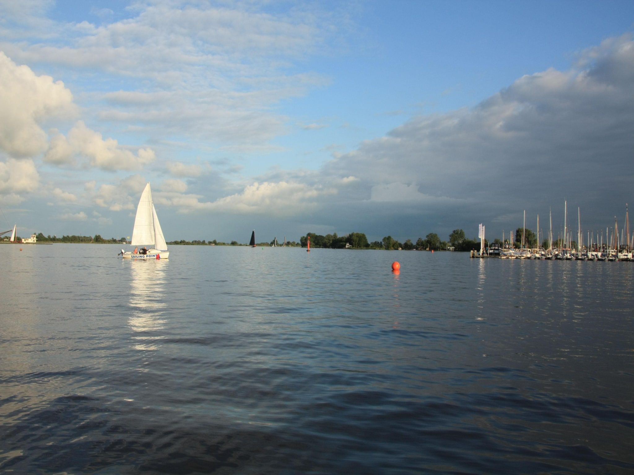 De omgeving van De Lanterfanter in Grou