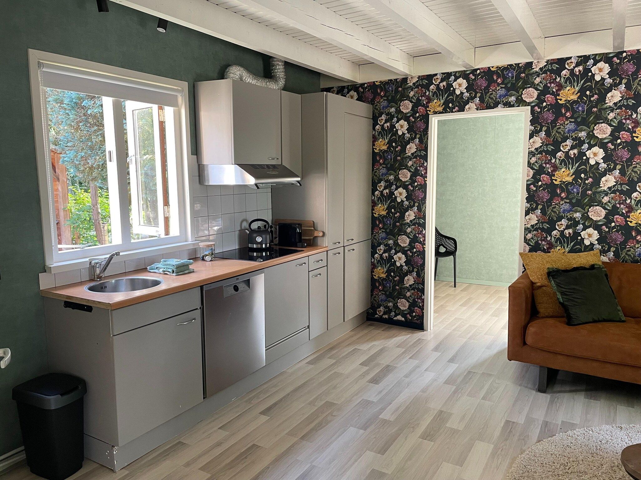 De keuken van Elperhof Schoonloo 16B in Schoonloo