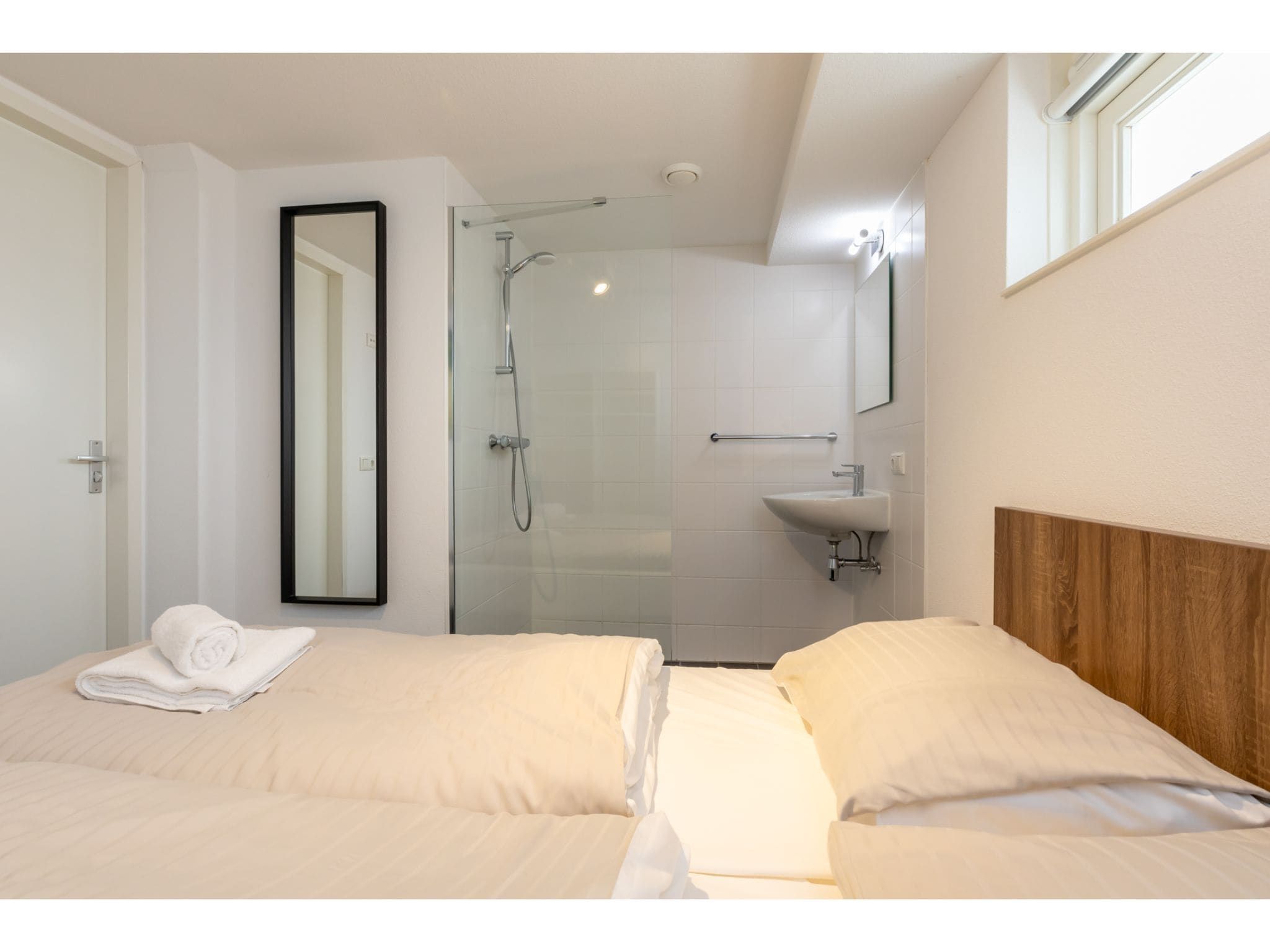 Een slaapkamer van Strandvilla 30 in Renesse
