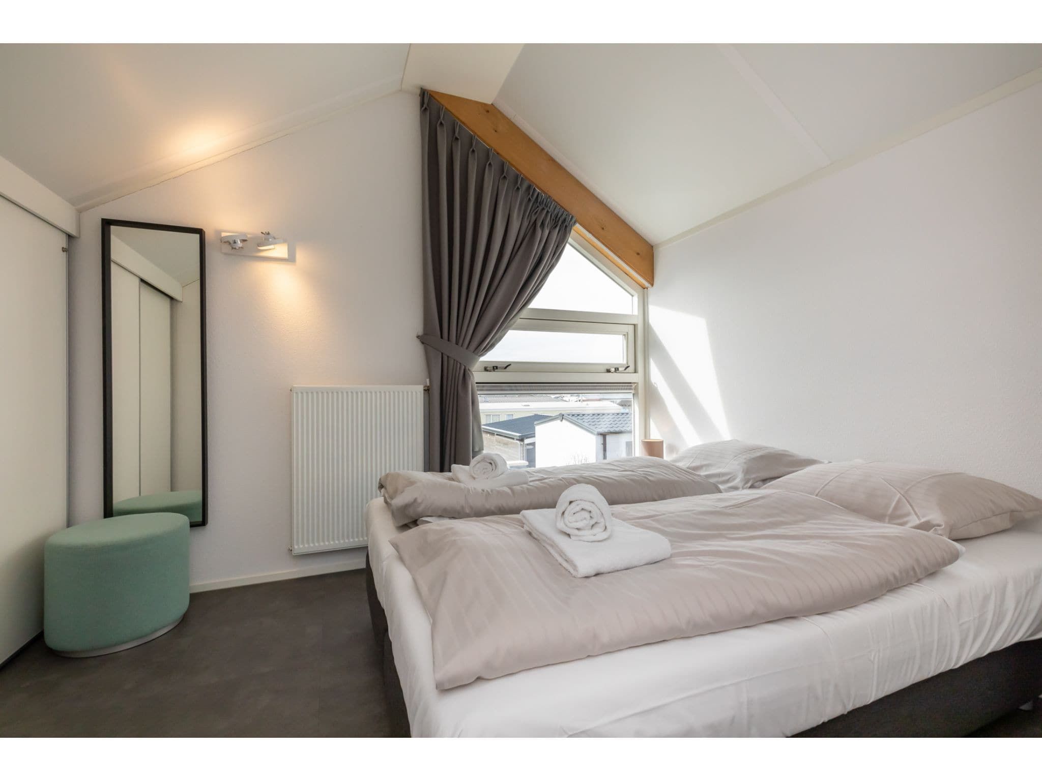 Een slaapkamer van Strandvilla 31 in Renesse