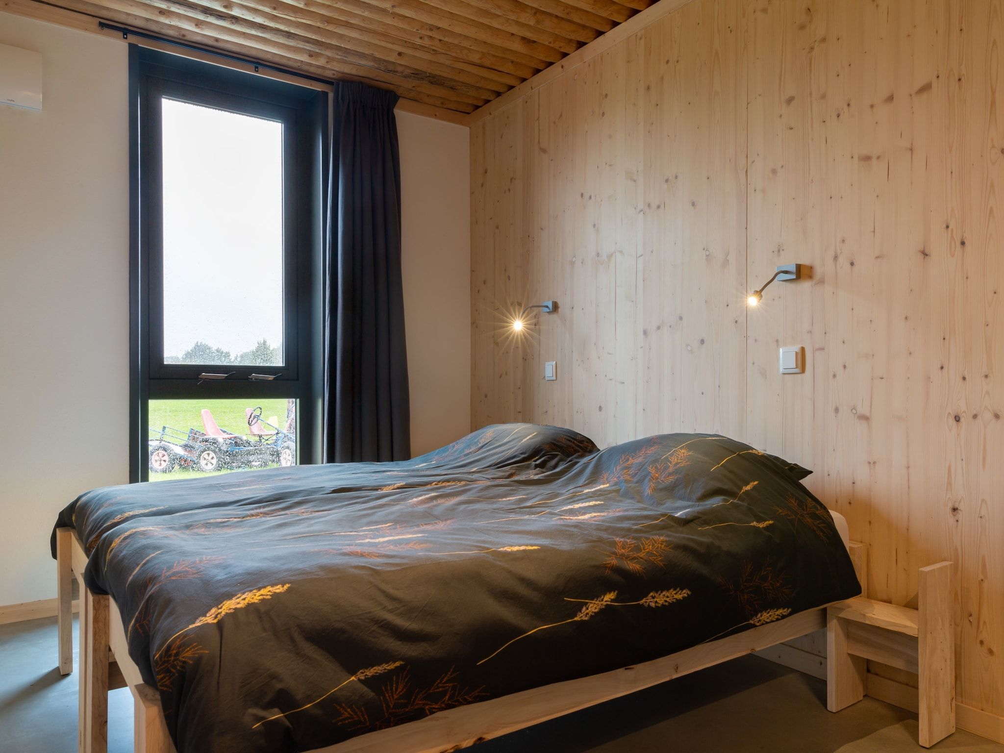 Een slaapkamer van Koe in de Kost 4 in Heeten