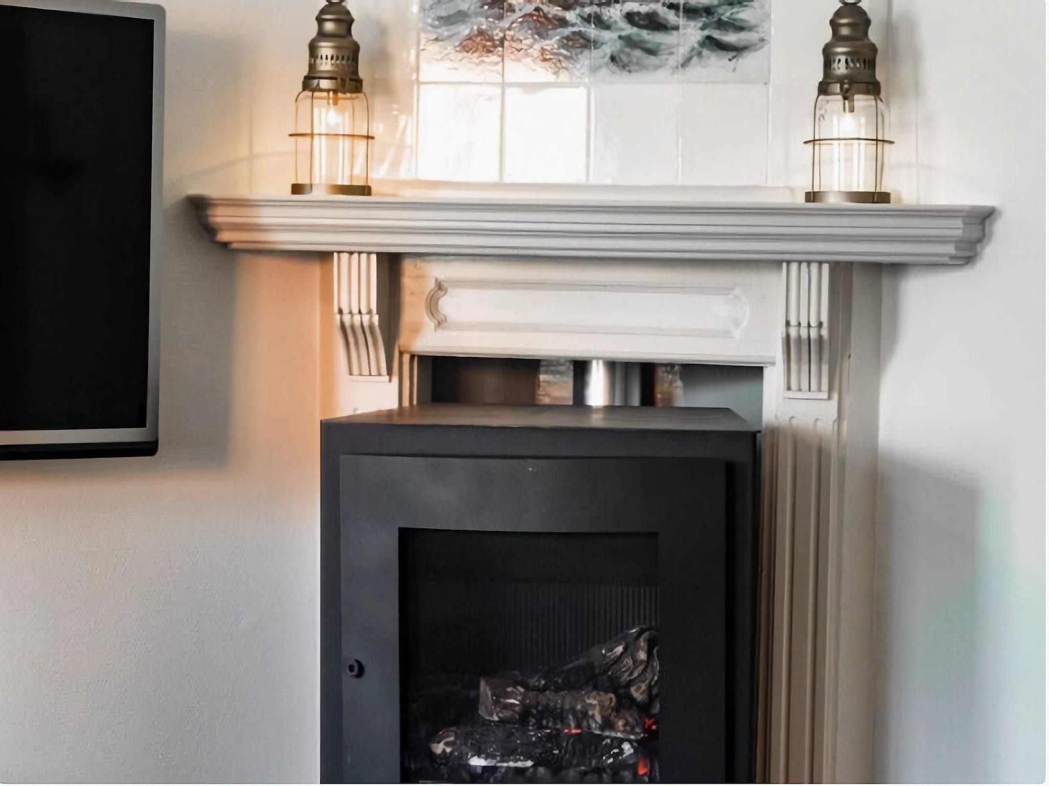 De woonkamer van Wad’n Leven in Paesens