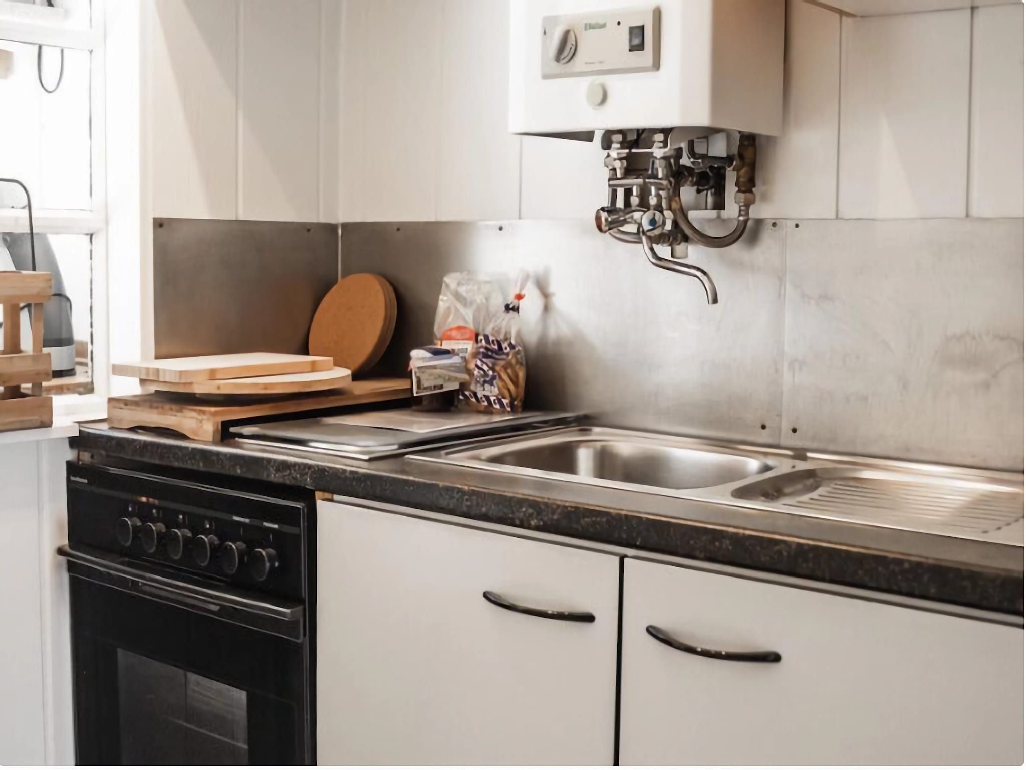 De keuken van Wad’n Leven in Paesens