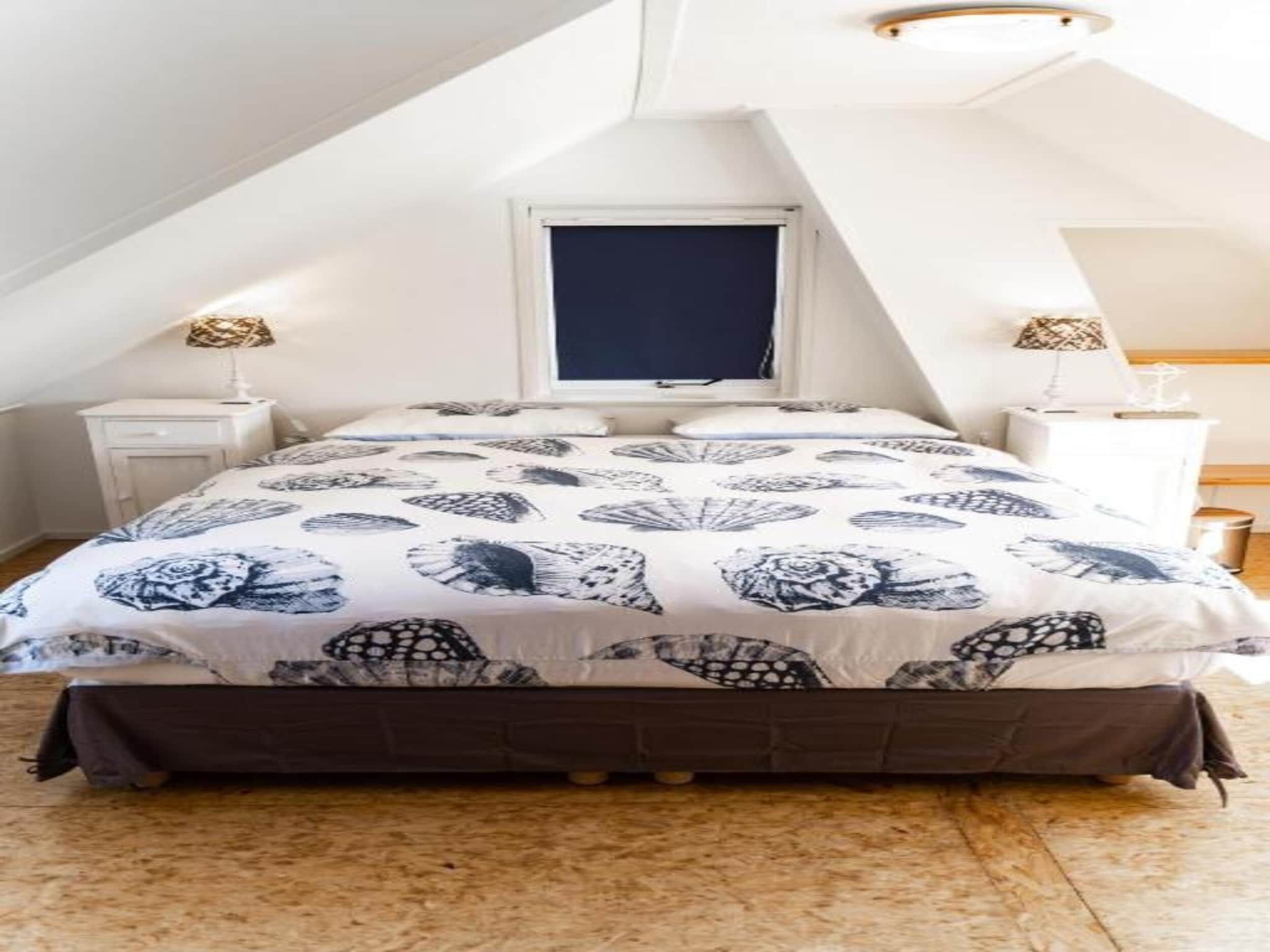 Een slaapkamer van Wad’n Leven in Paesens