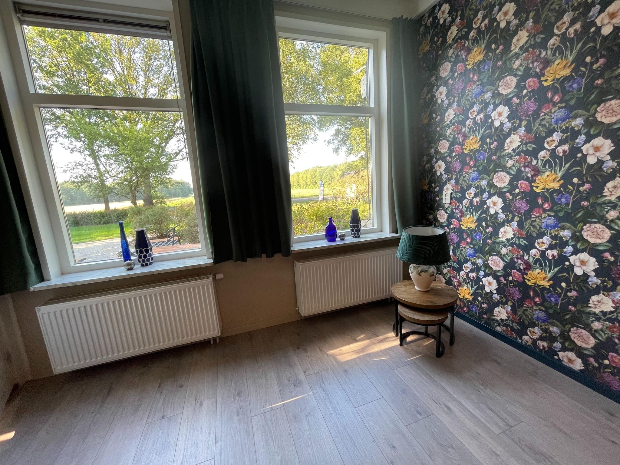 Het uitzicht vanaf Elperhof home 16A in Schoonloo