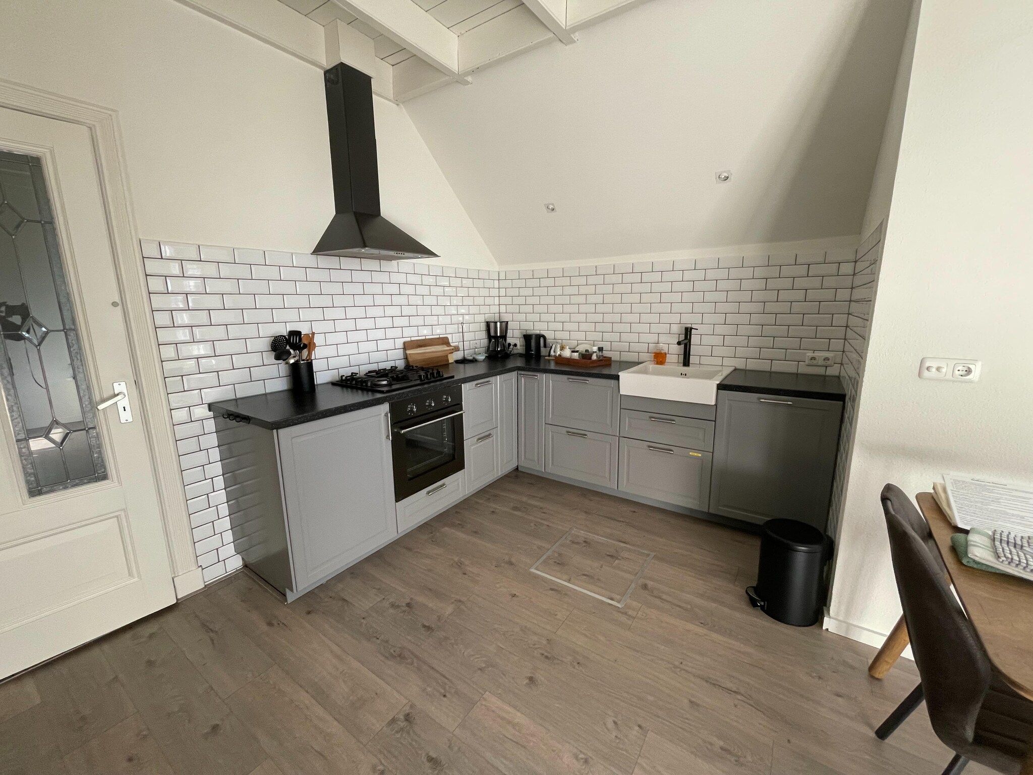 De keuken van Elperhof home 16A in Schoonloo