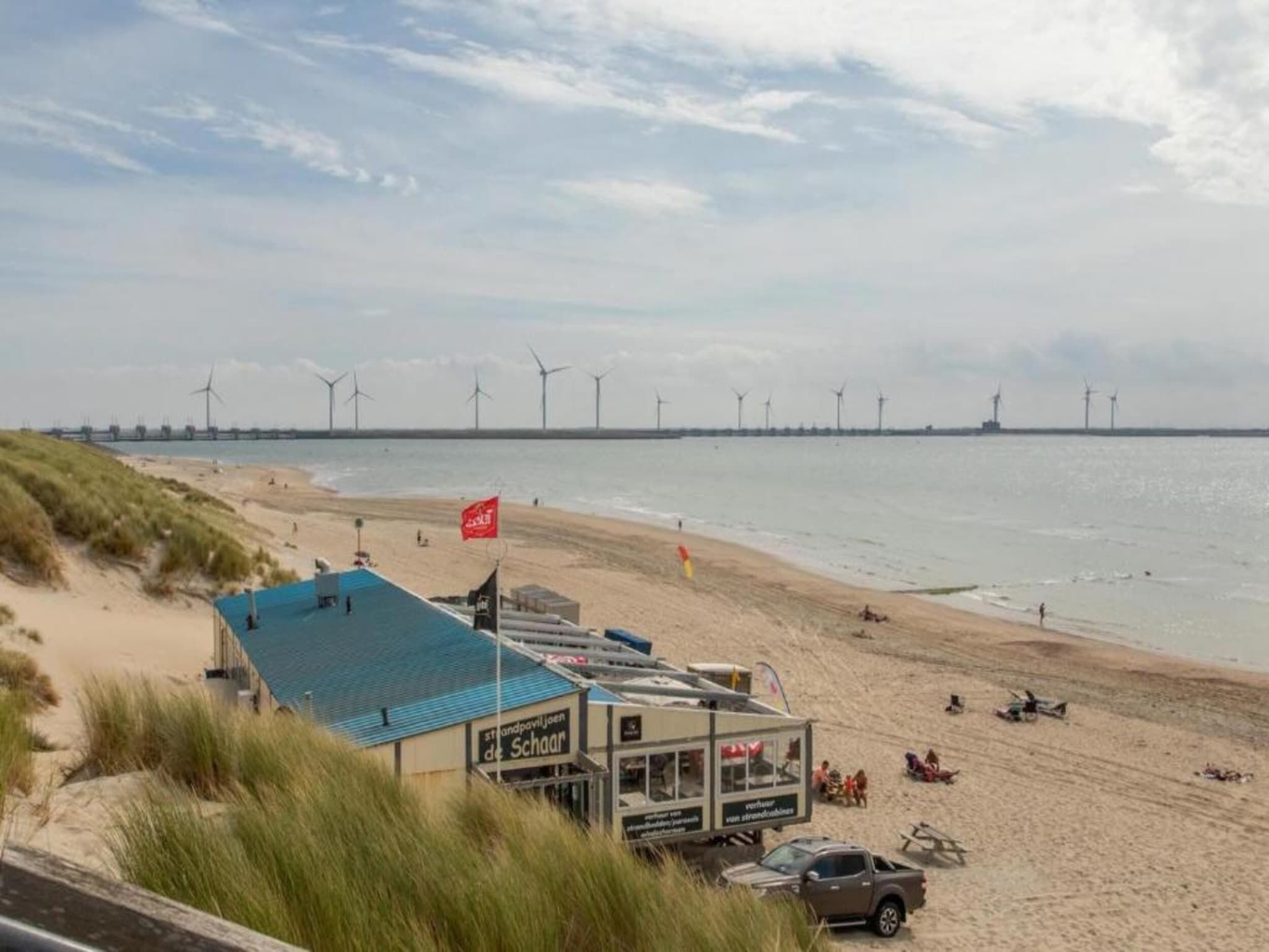De omgeving van Kloosterweg 85 in Burgh Haamstede