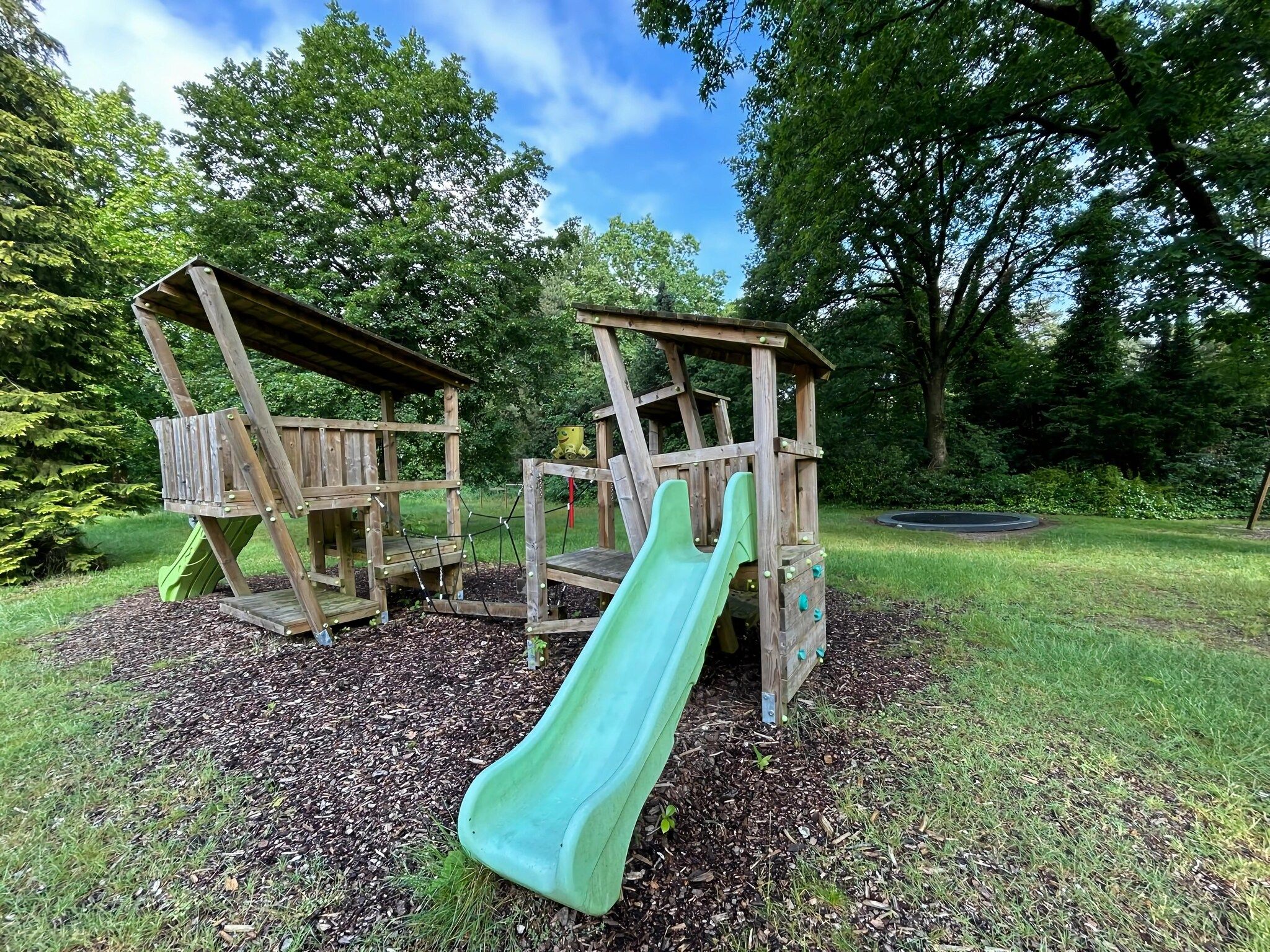 De tuin van Bos suite in Zelhem