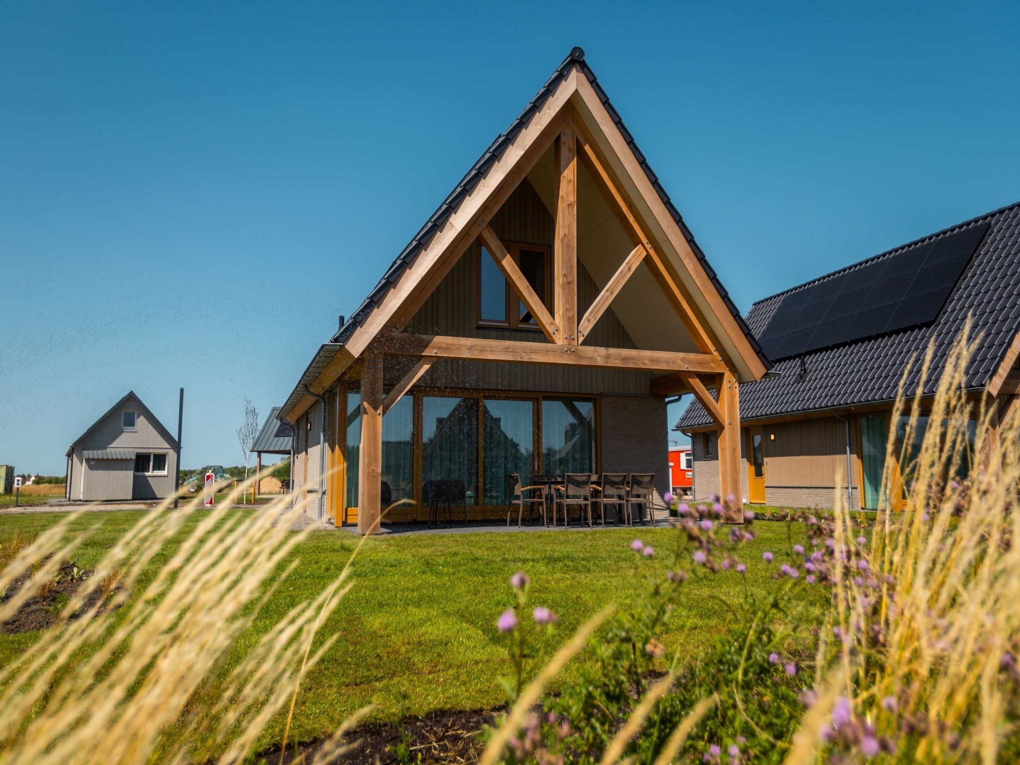 De buitenkant van Resort Cadzand 3 in Cadzand