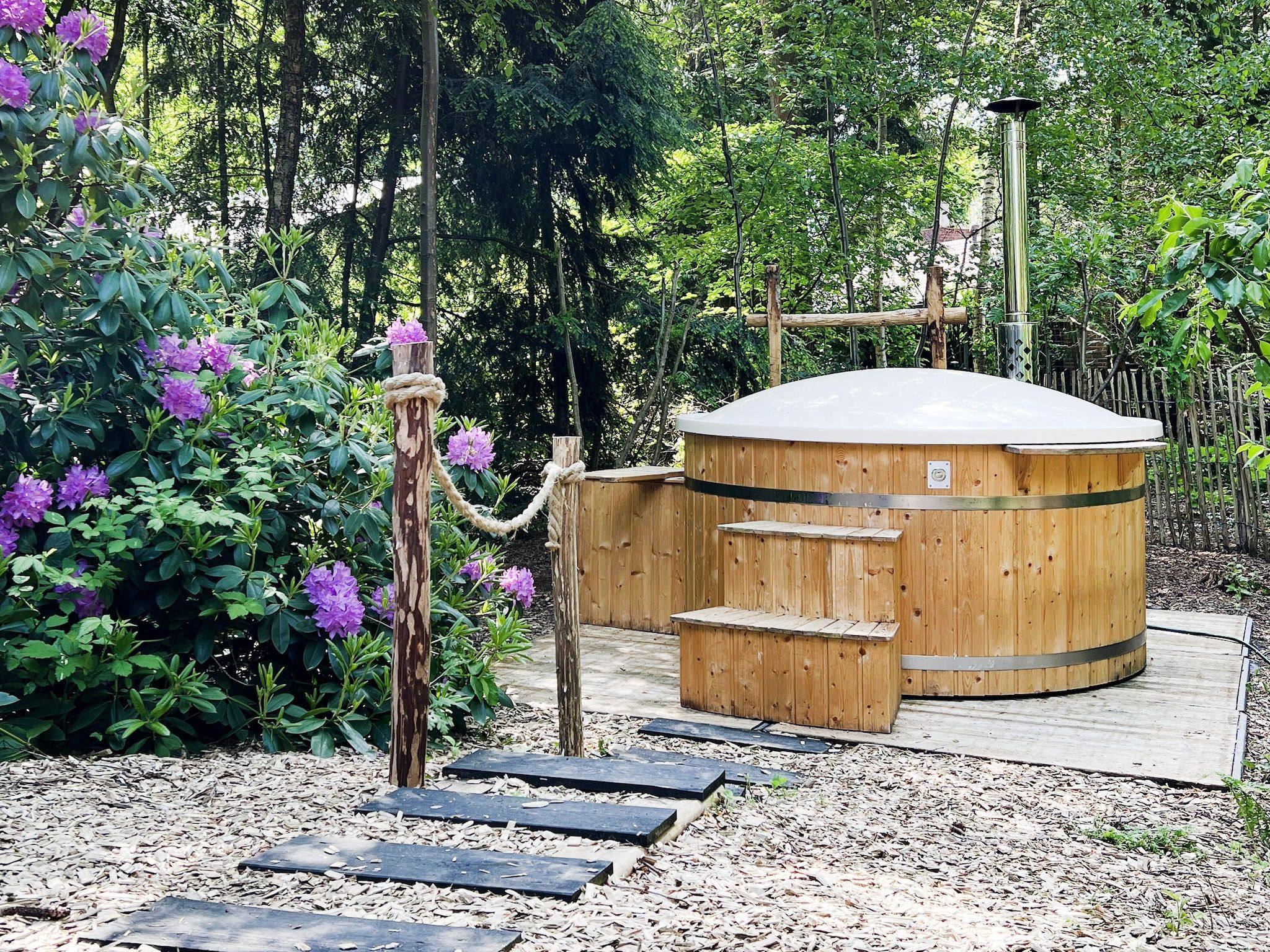 Voorzieningen bij Dutch Cabin Houses 24 in Rheezerveen