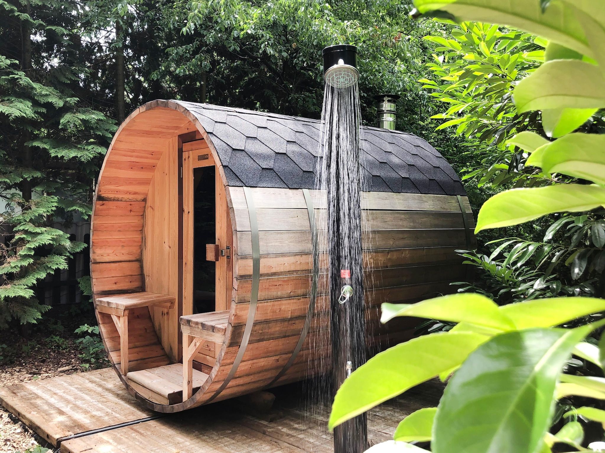 Voorzieningen bij Dutch Cabin Houses 24 in Rheezerveen