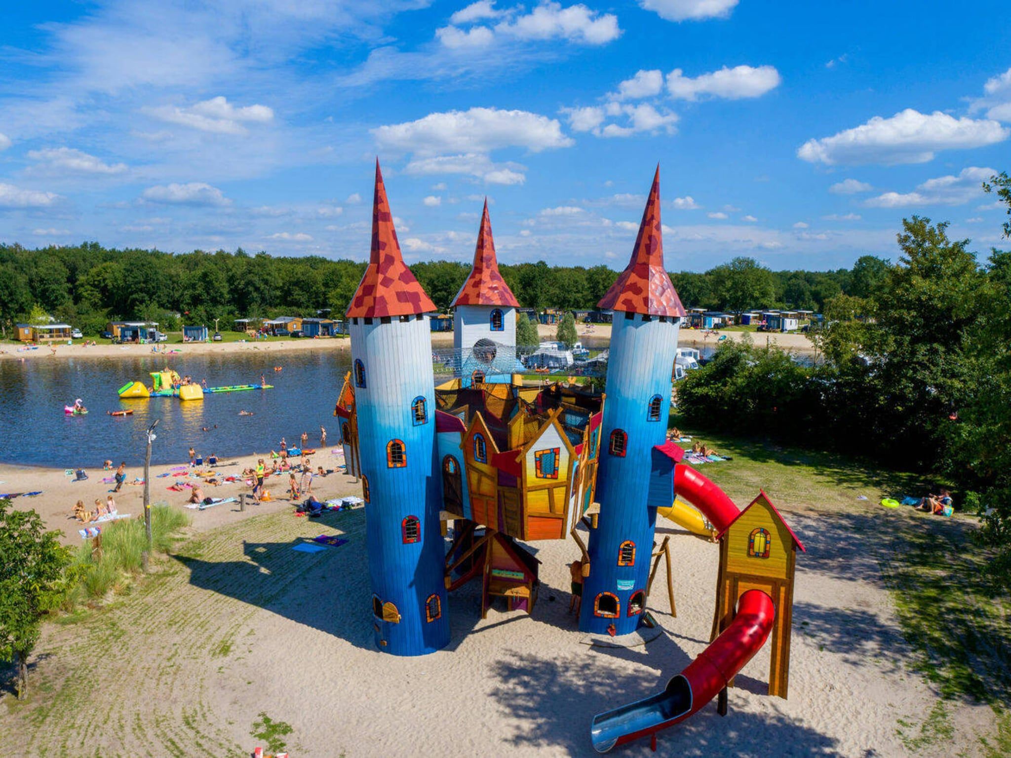 De omgeving van Dutch Cabin Houses 45 in Rheezerveen