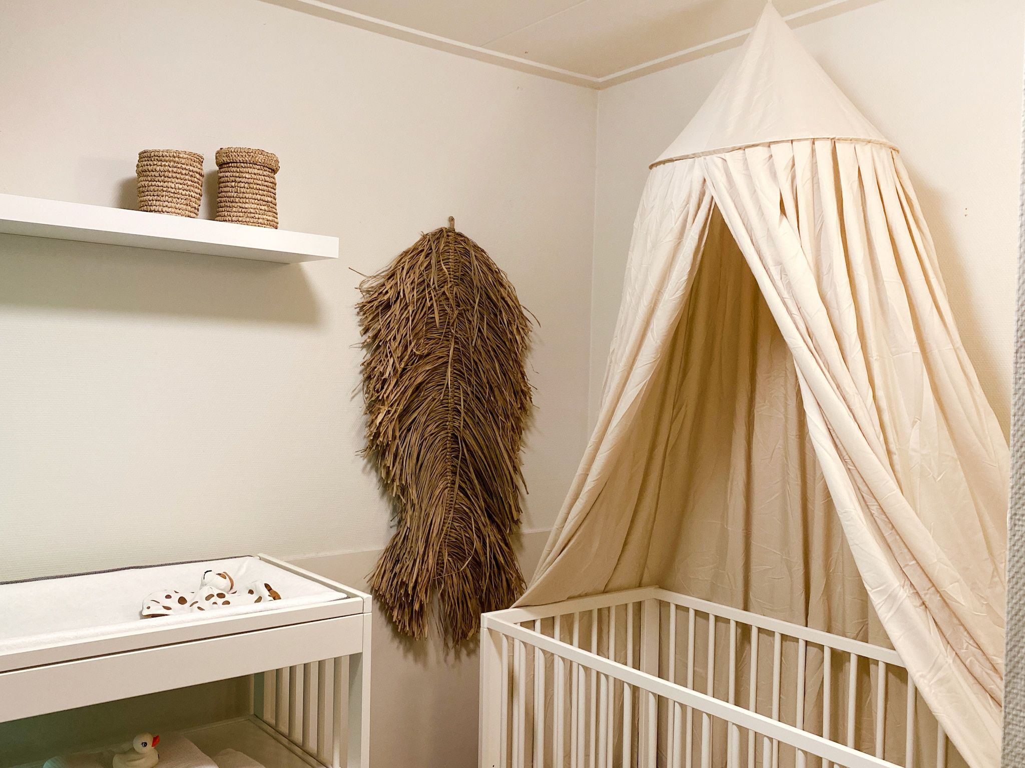 Een slaapkamer van Dutch Cabin Houses C65 in Rheezerveen