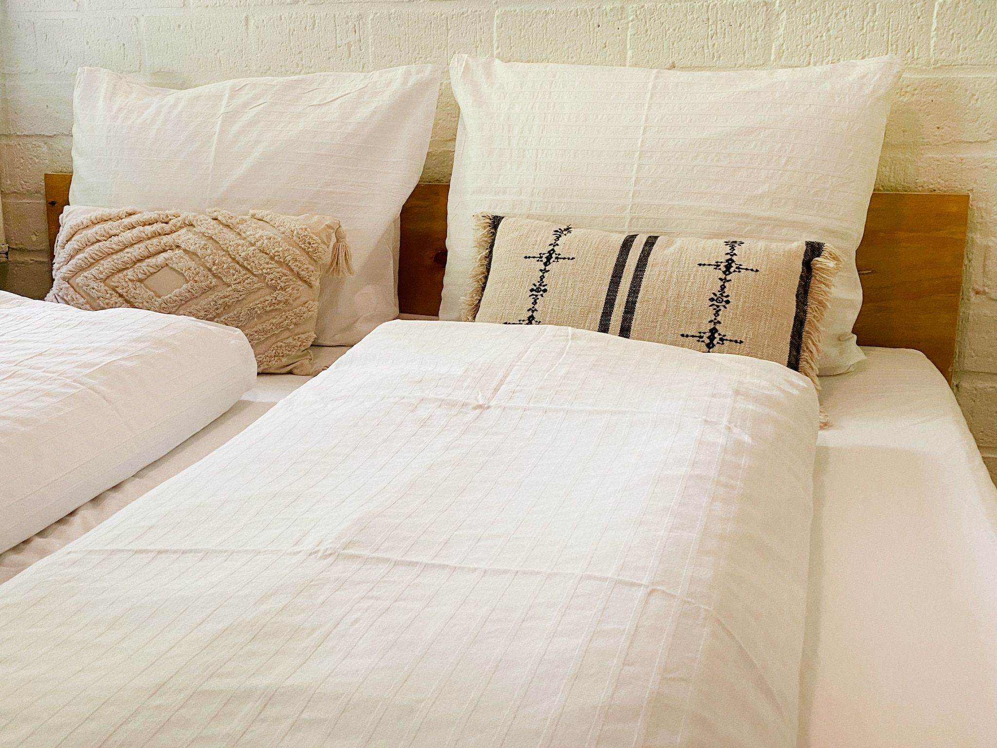 Een slaapkamer van Dutch Cabin Houses C67 in Rheezerveen