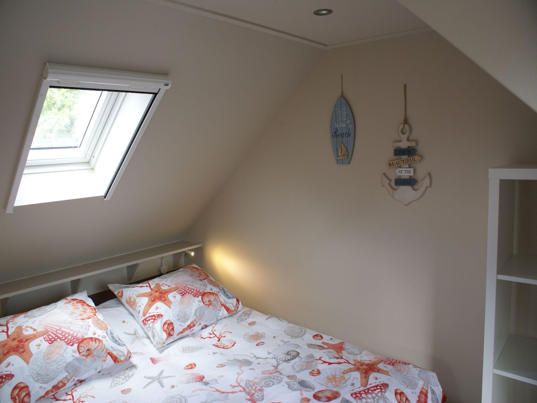 Een slaapkamer van Wad'n Leven en Geluk in Paesens