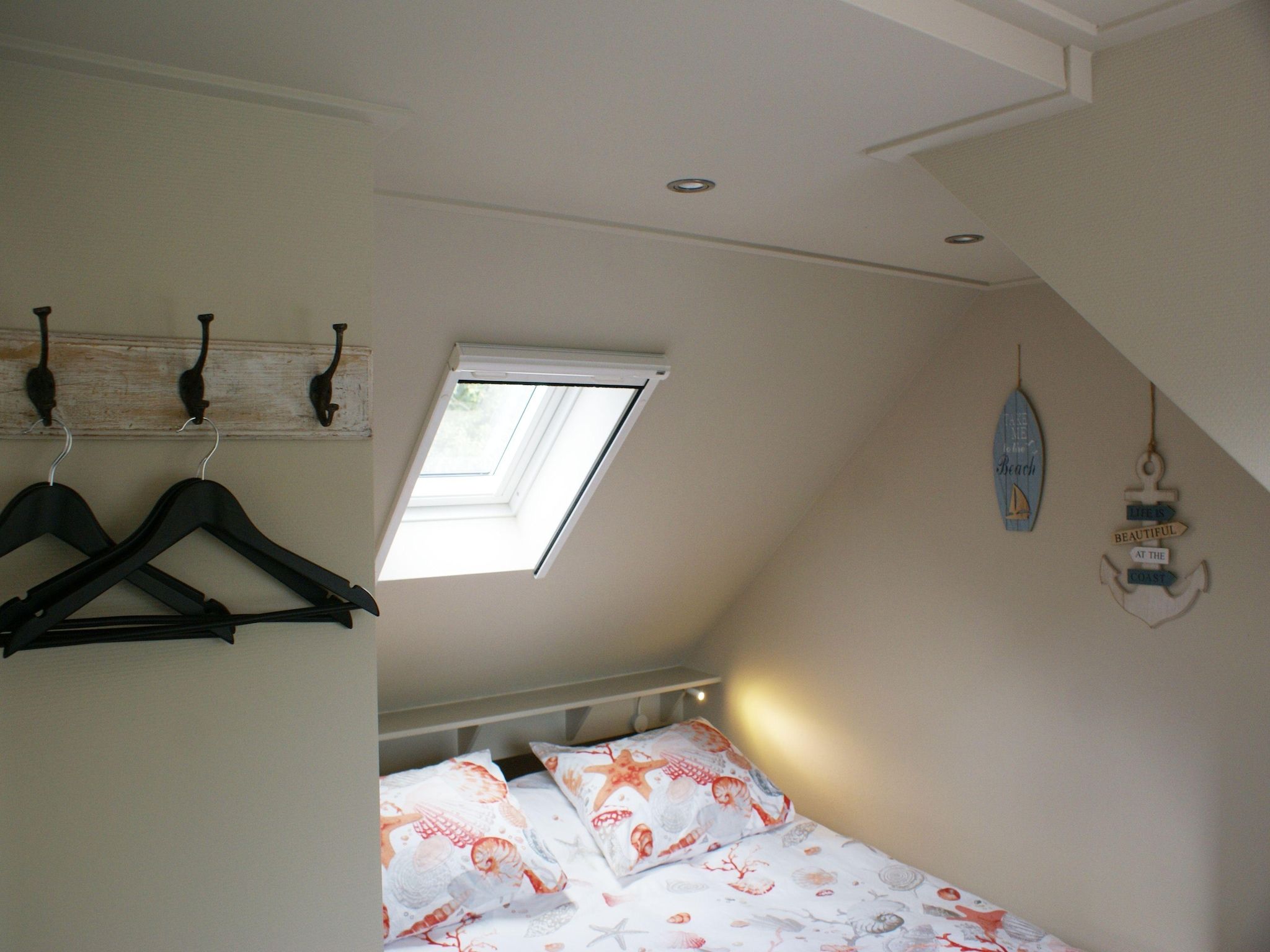 Een slaapkamer van Wad'n Leven en Geluk in Paesens