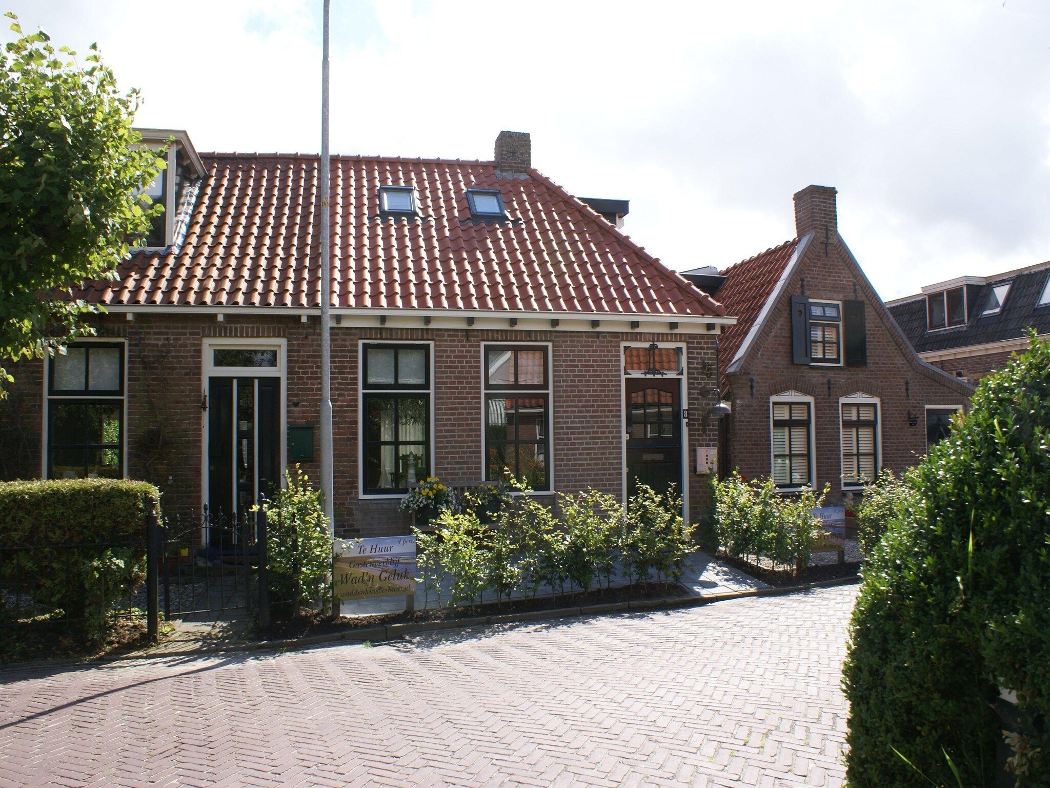 De buitenkant van Wad'n Leven en Geluk in Paesens