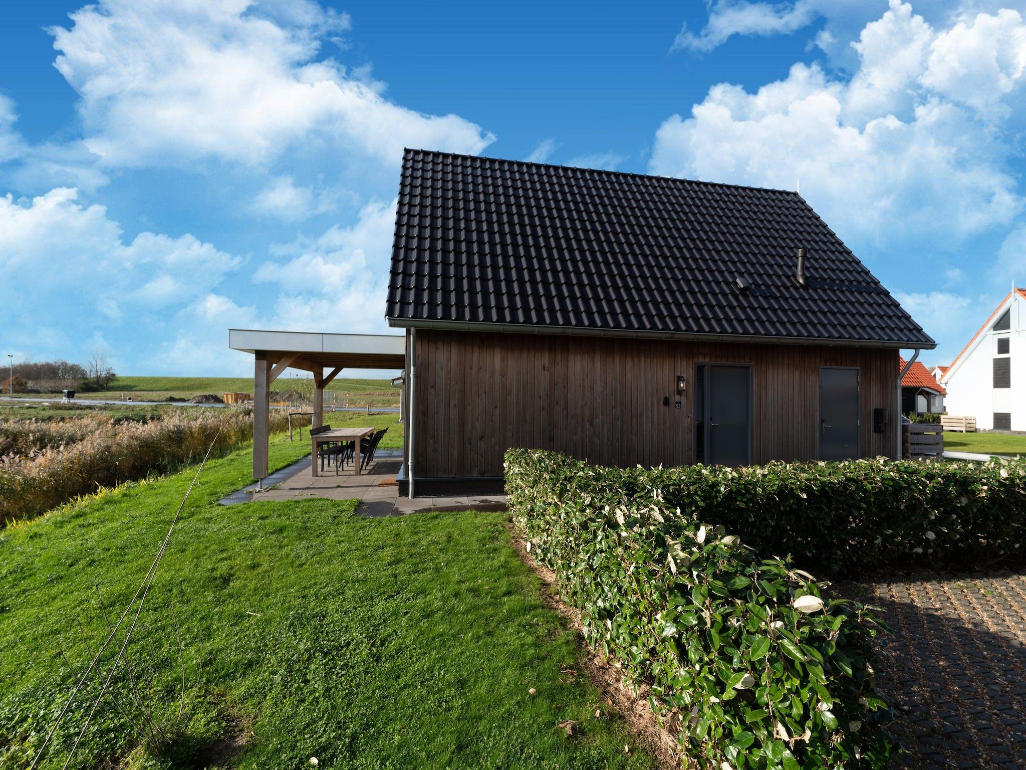 De tuin van Gogge Huis NR 53 in Scherpenisse