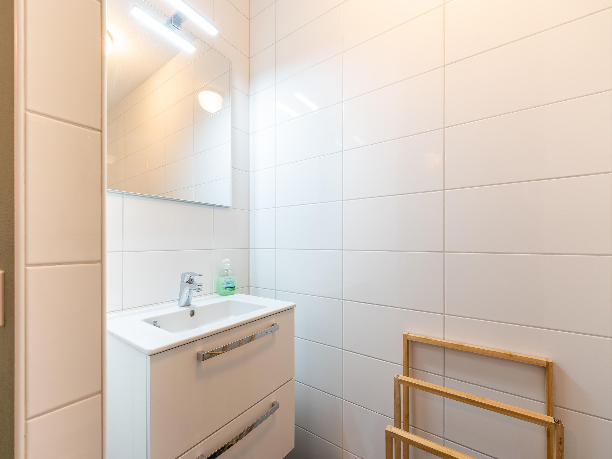 De badkamer van Gogge Huis NR 53 in Scherpenisse