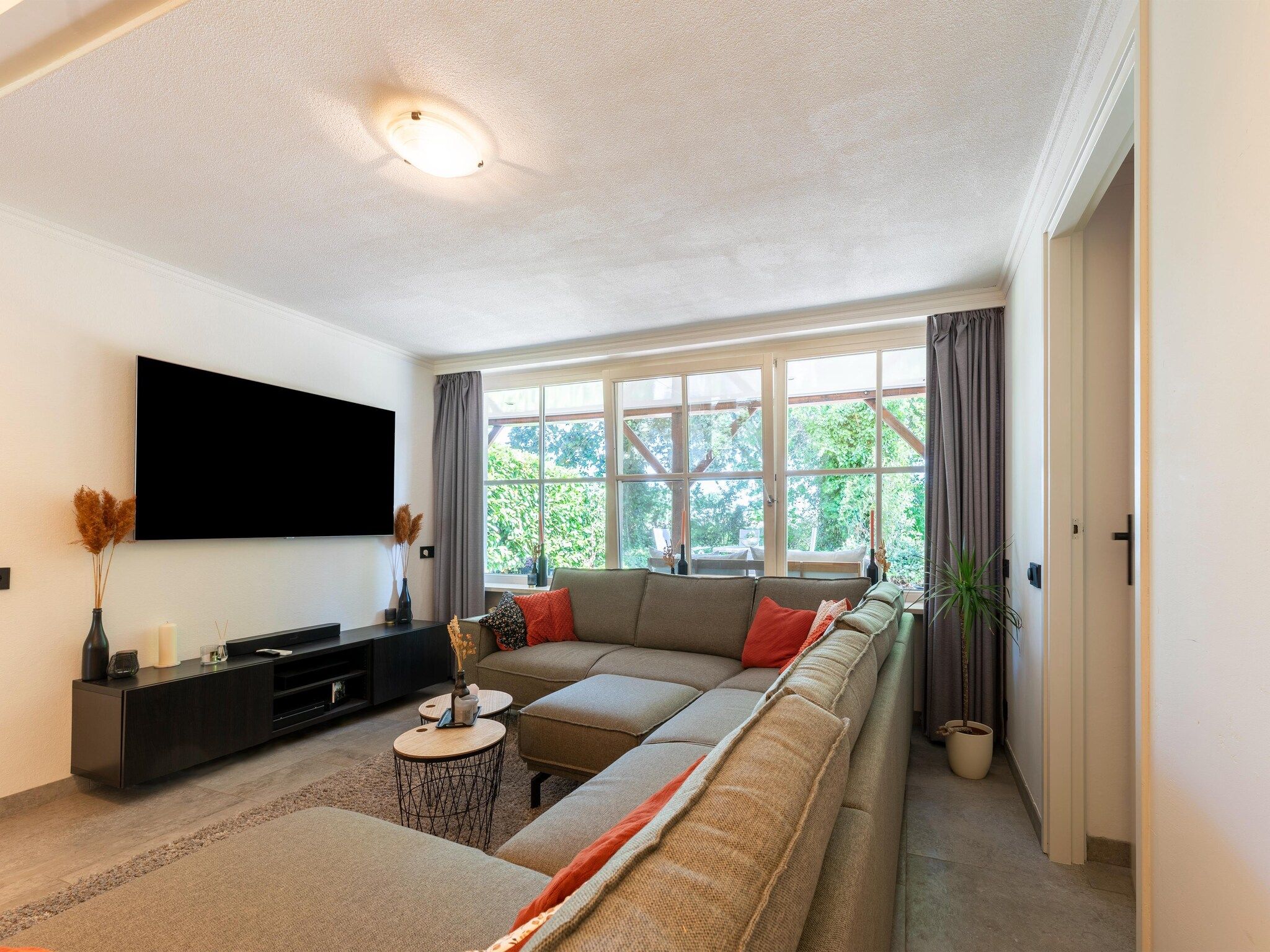 De woonkamer van Vakantiewoning de Zwaluw in Eibergen