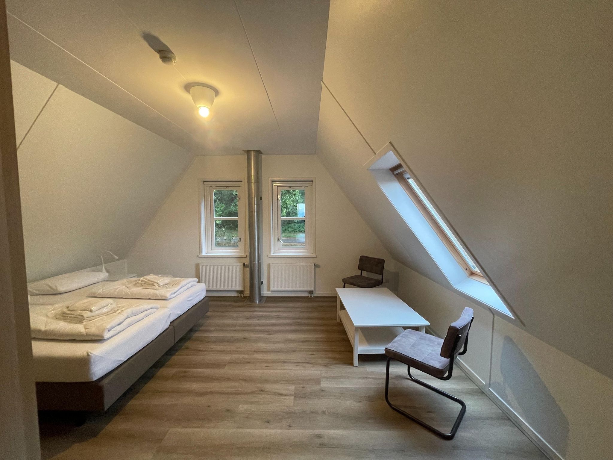 Een slaapkamer van Aldubo in Den Burg