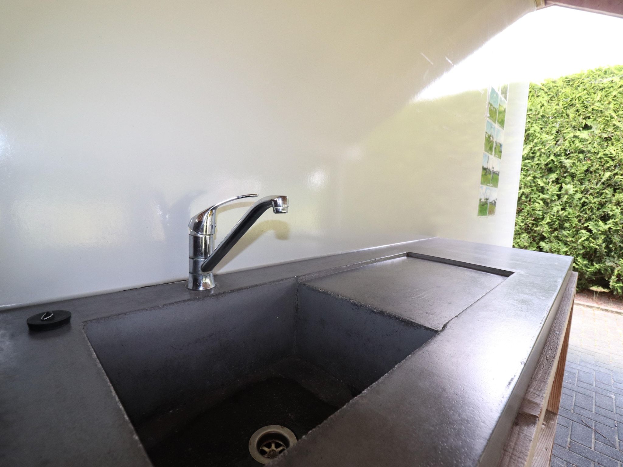 De keuken van Glamour tent 'Smuk' in Twijzel