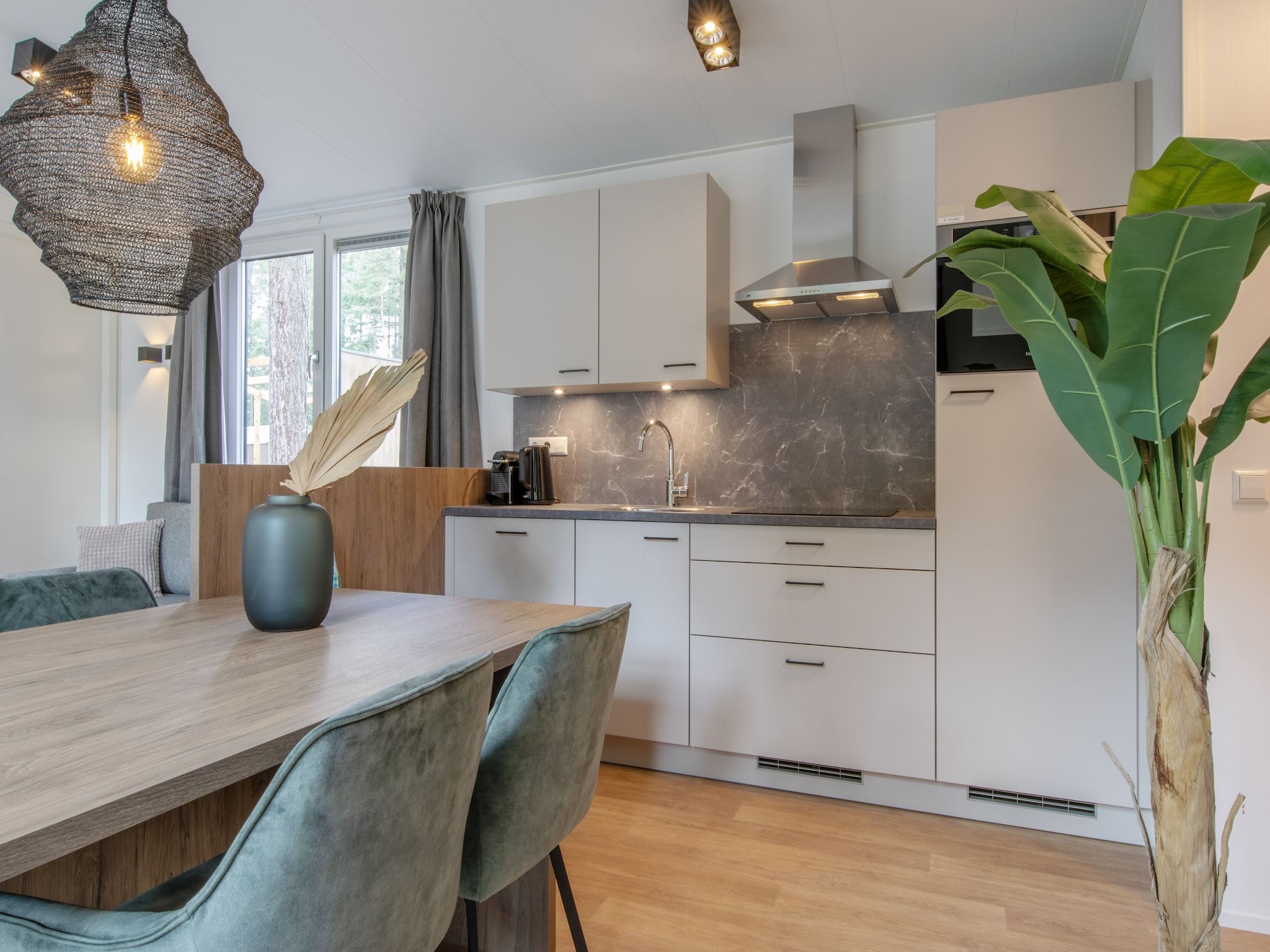 De keuken van Bospark 't Wolfsven 20 in Mierlo