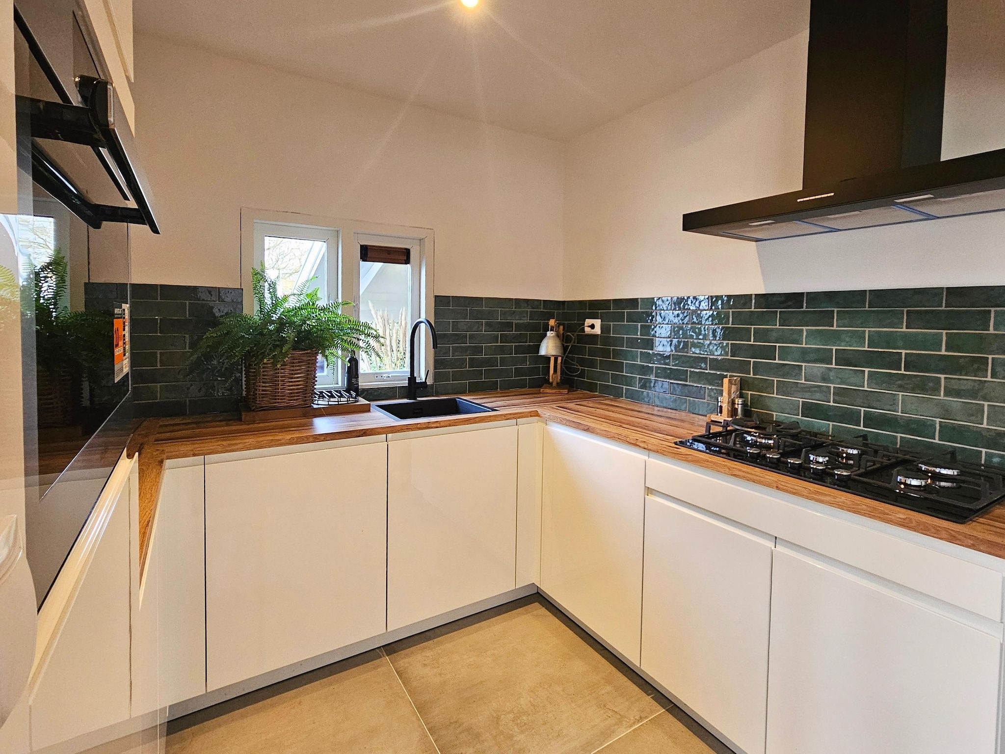 De keuken van Chalet Kieftveen Voorthuizen II 4 pax -817 in Voorthuizen